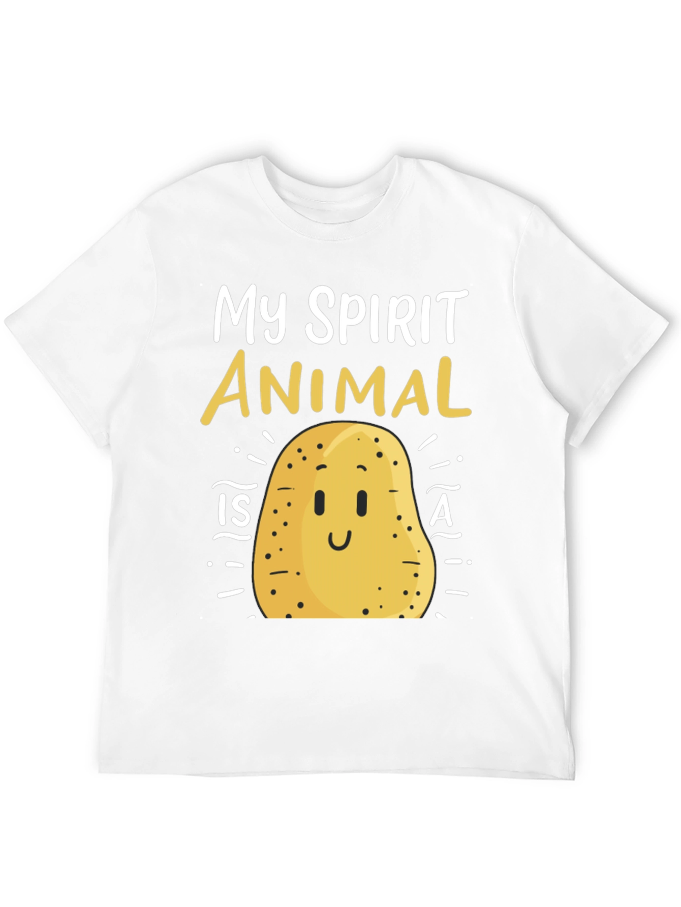 My Spirit Animal is a Potato Funny T-Shirt