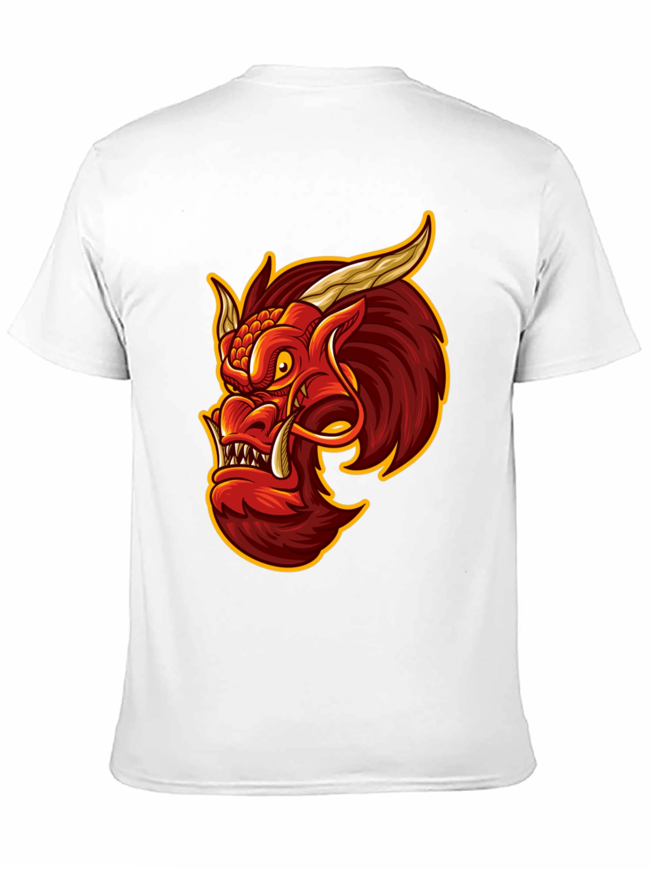 Dragon Graphic Tee - Mens Black T-Shirt