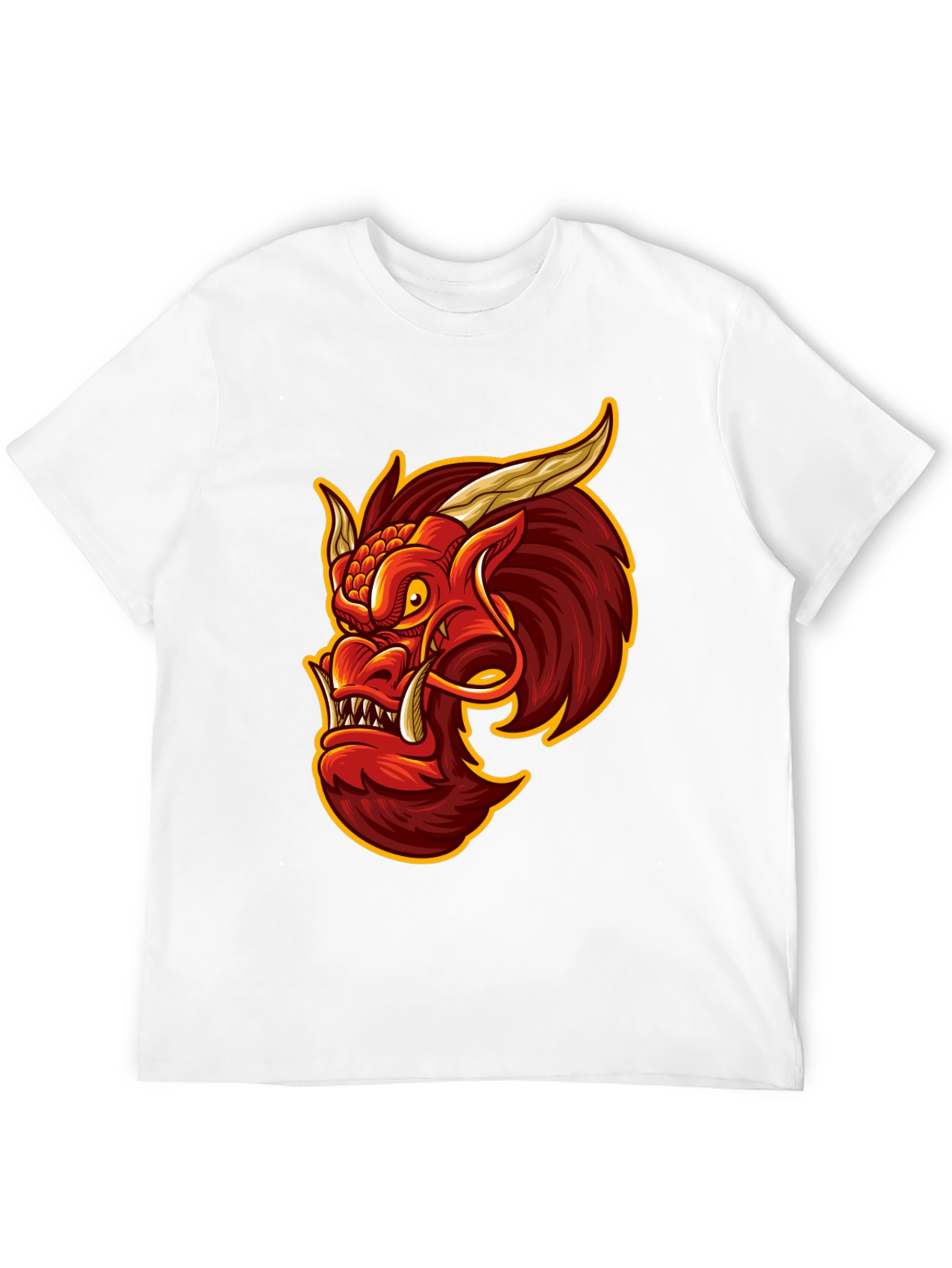 Dragon Graphic Tee - Mens Black T-Shirt