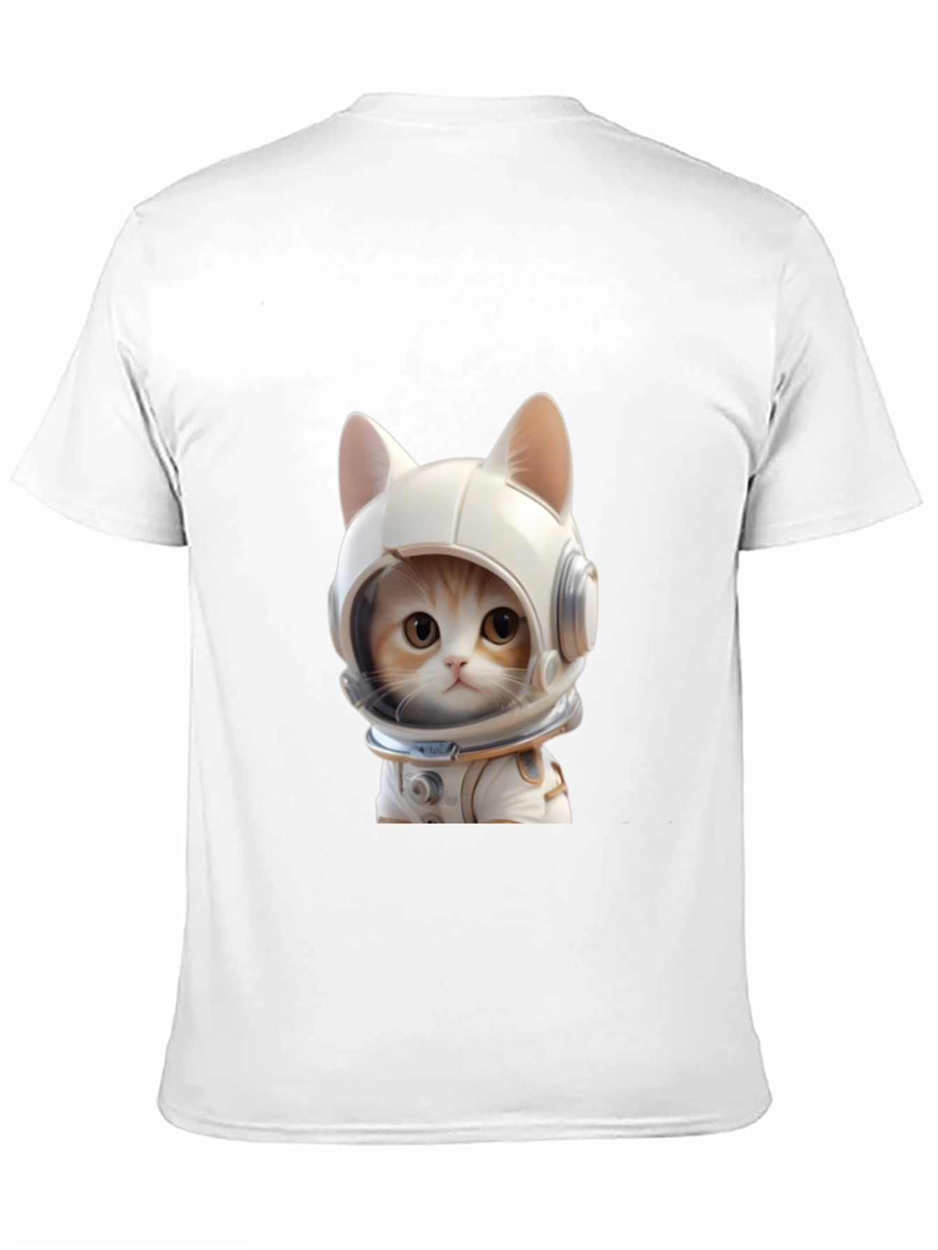 Cat Astronaut T-Shirt - Cool Space Kitten Tee
