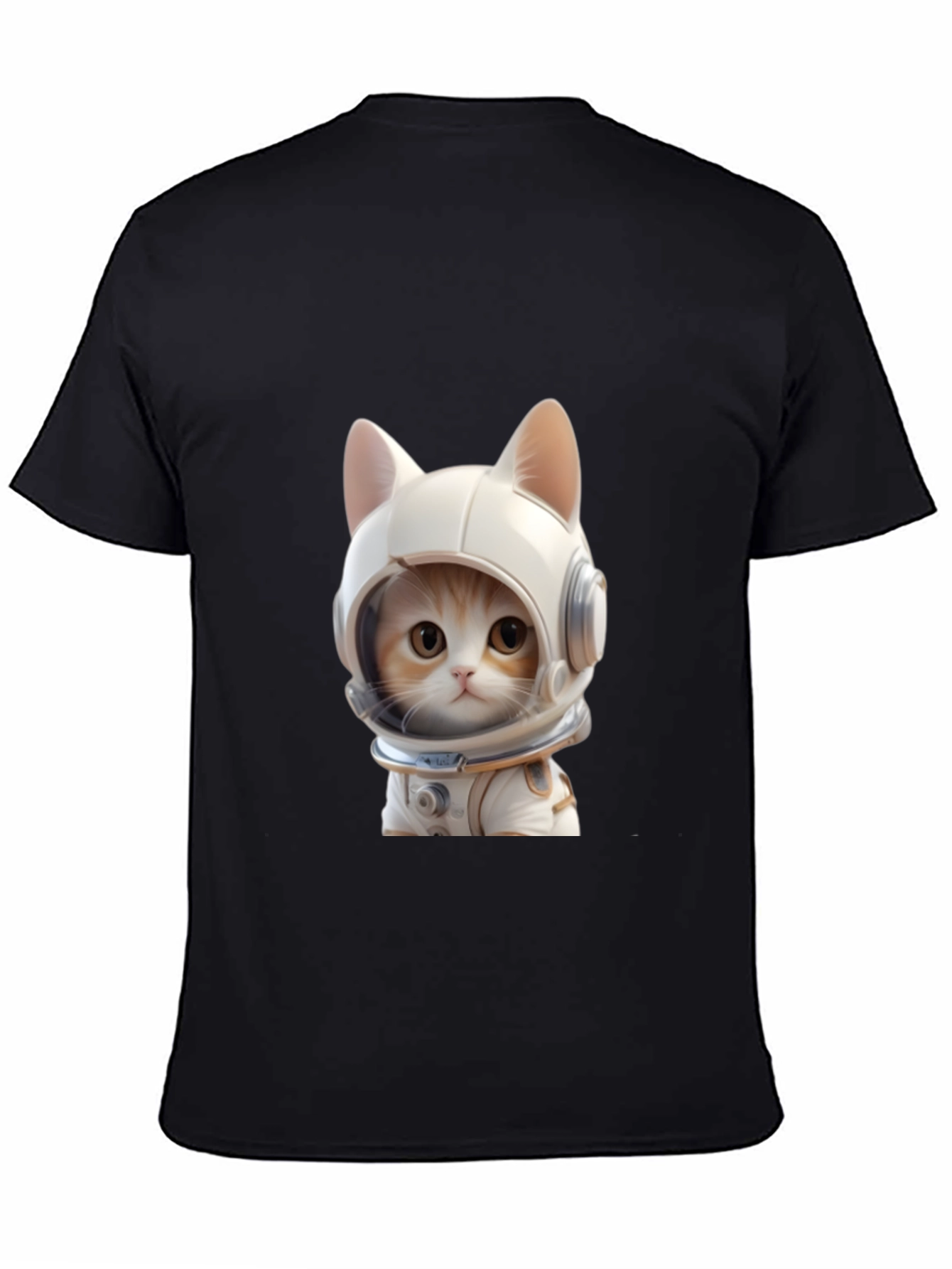Cat Astronaut T-Shirt - Cool Space Kitten Tee