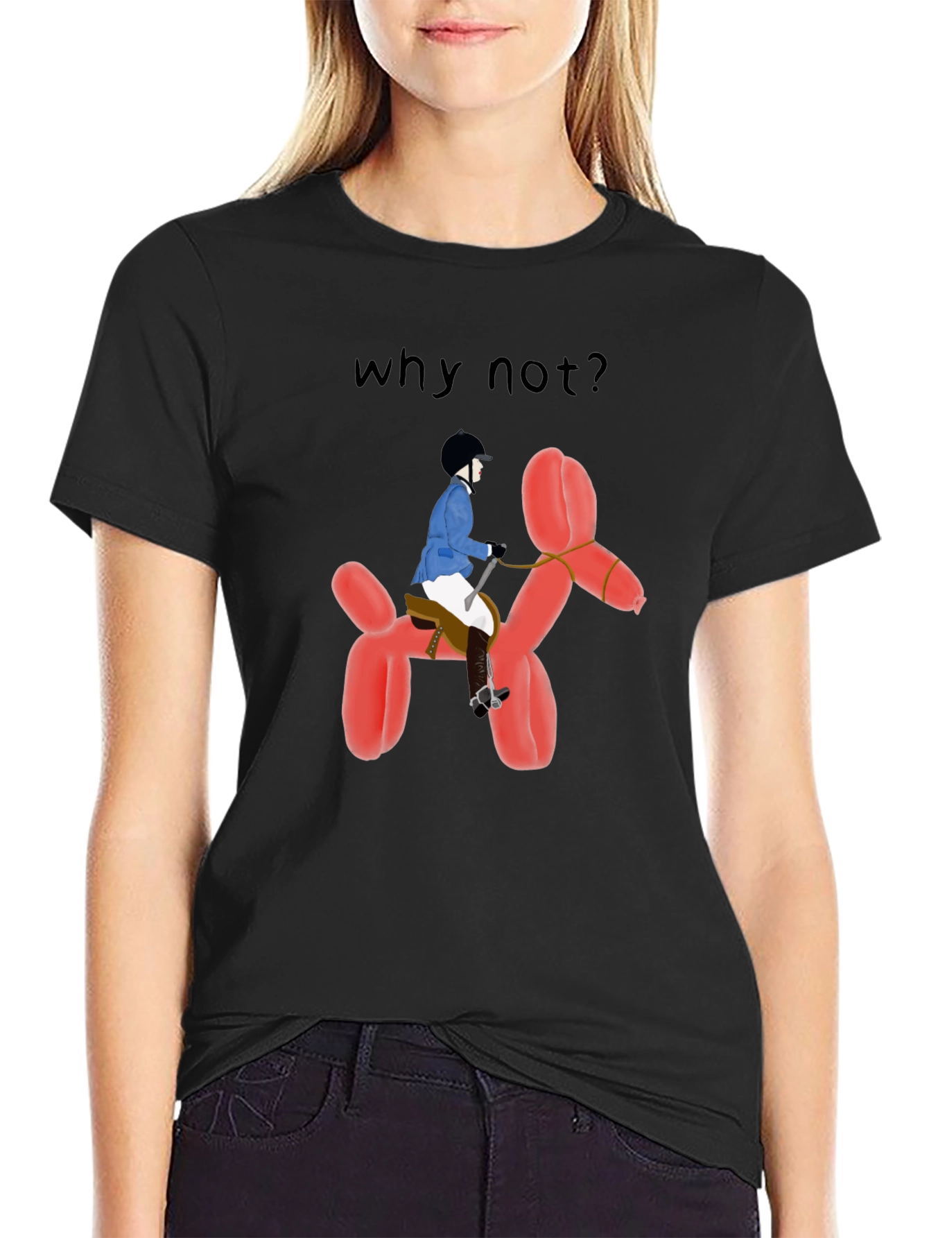 Equestrian Balloon Horse T-Shirt
