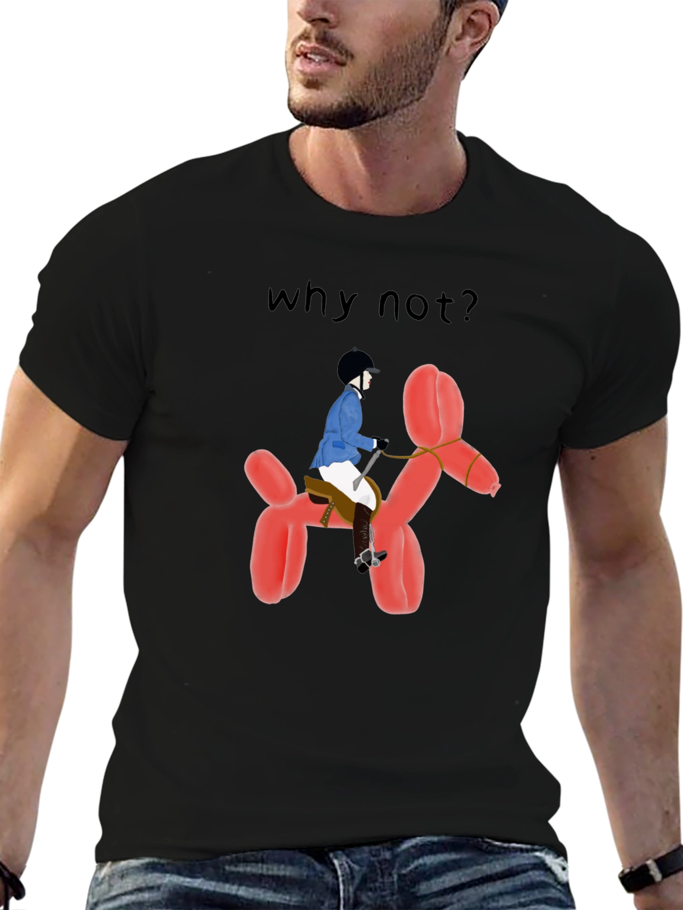 Equestrian Balloon Horse T-Shirt