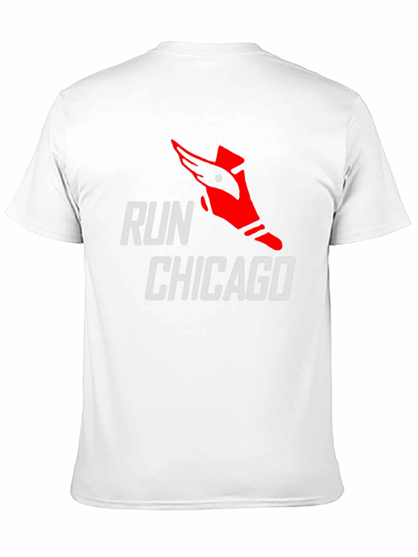 Run Chicago Graphic Tee - Black Cotton Shirt