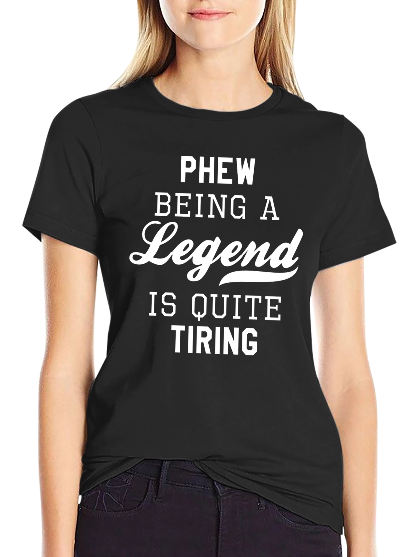 Phew Legend T-Shirt Funny Graphic Tee