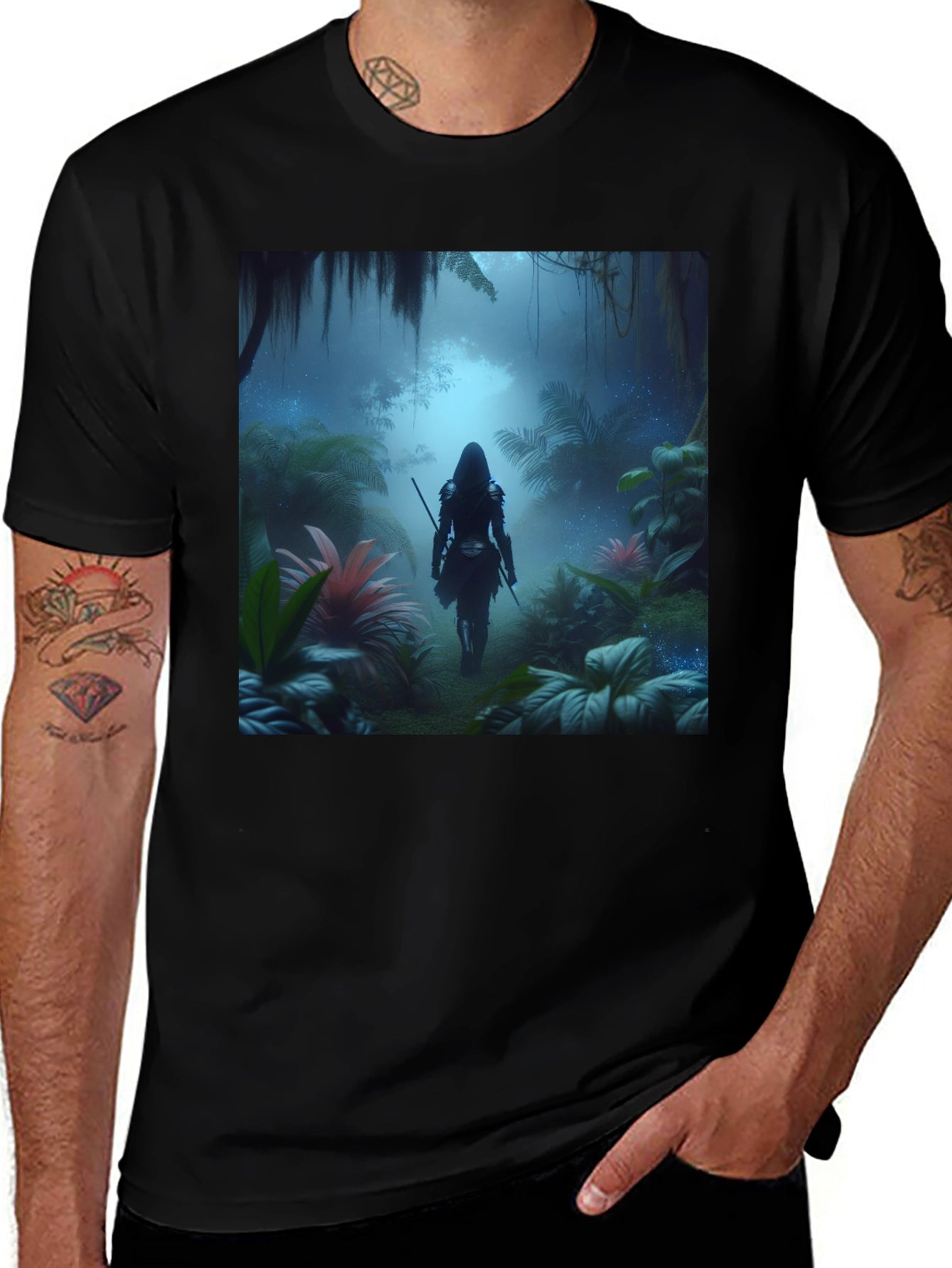 Mystic Forest Warrior T-Shirt