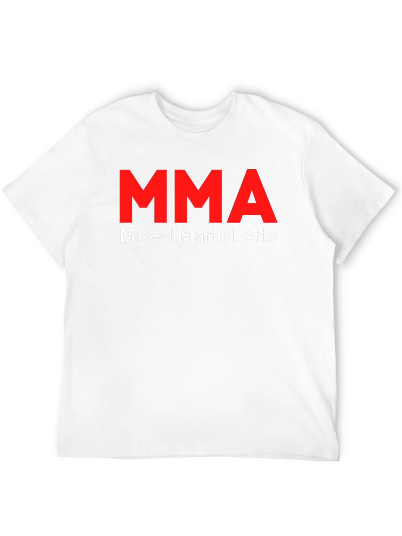 MMA Mixed Martial Arts Black T-Shirt