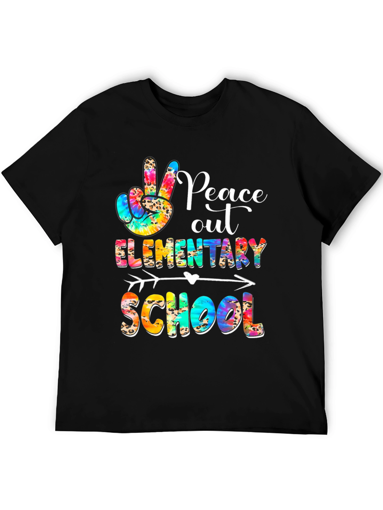 Peace Out Elementary School T-Shirt