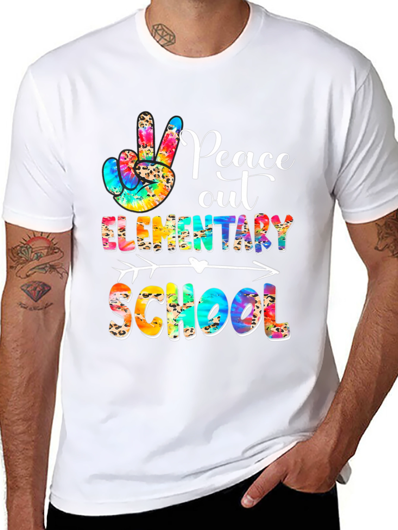 Peace Out Elementary School T-Shirt