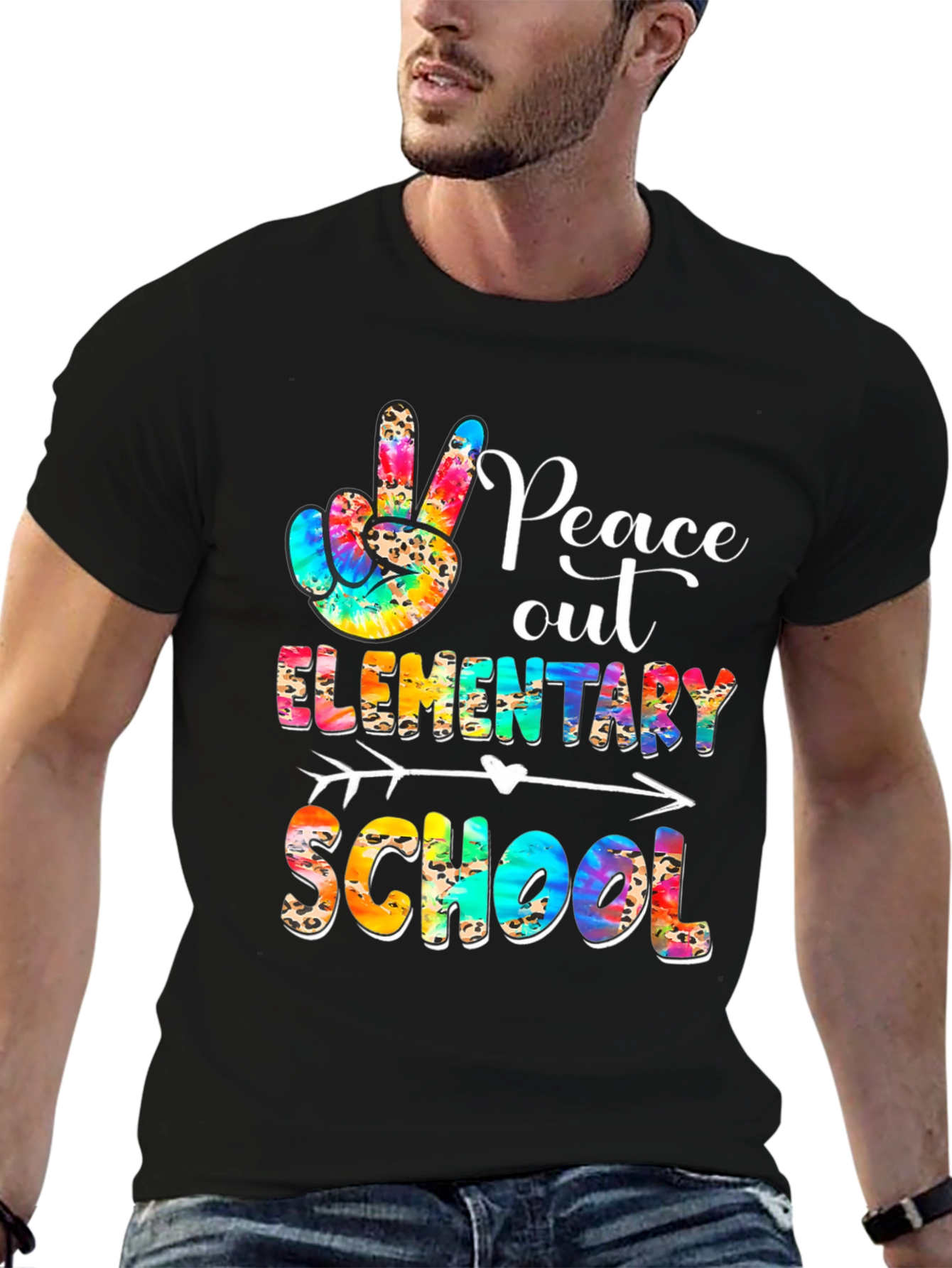 Peace Out Elementary School T-Shirt