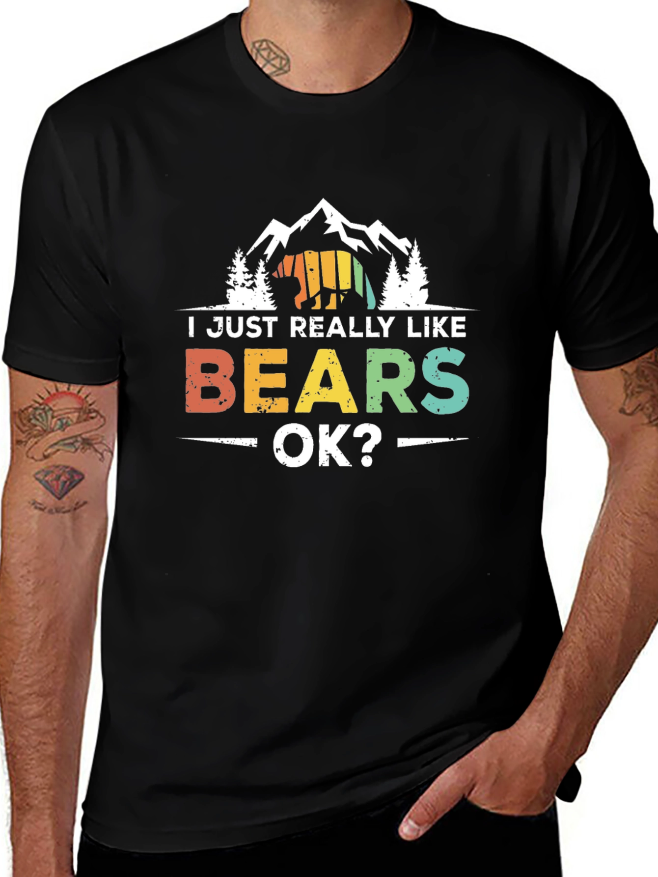 I Just Really Like Bears OK? T-Shirt