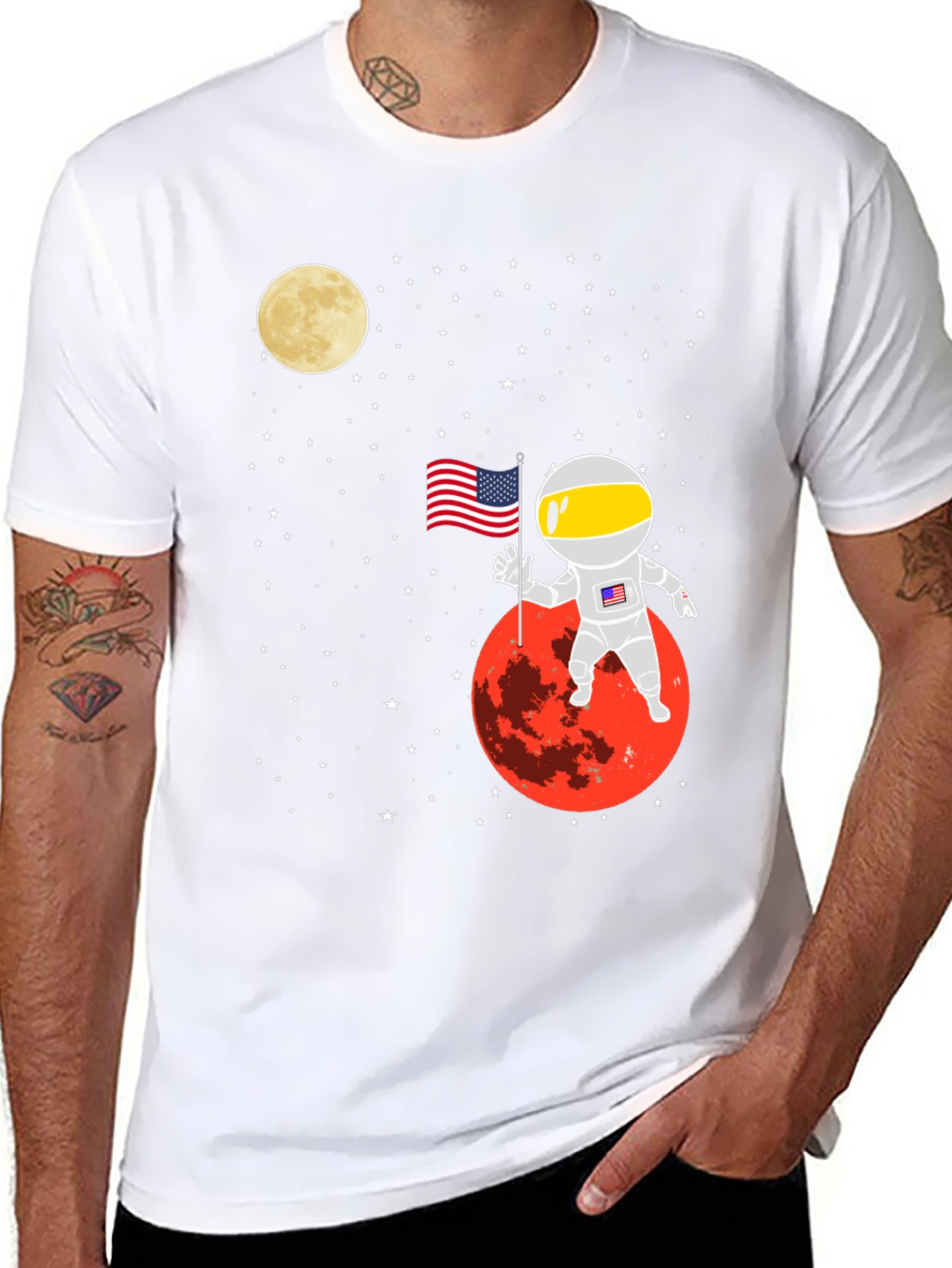 Astronaut on Mars T-Shirt