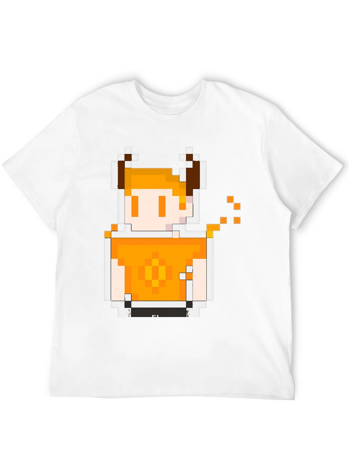Pixel Art Character T-Shirt - Retro Gaming Style