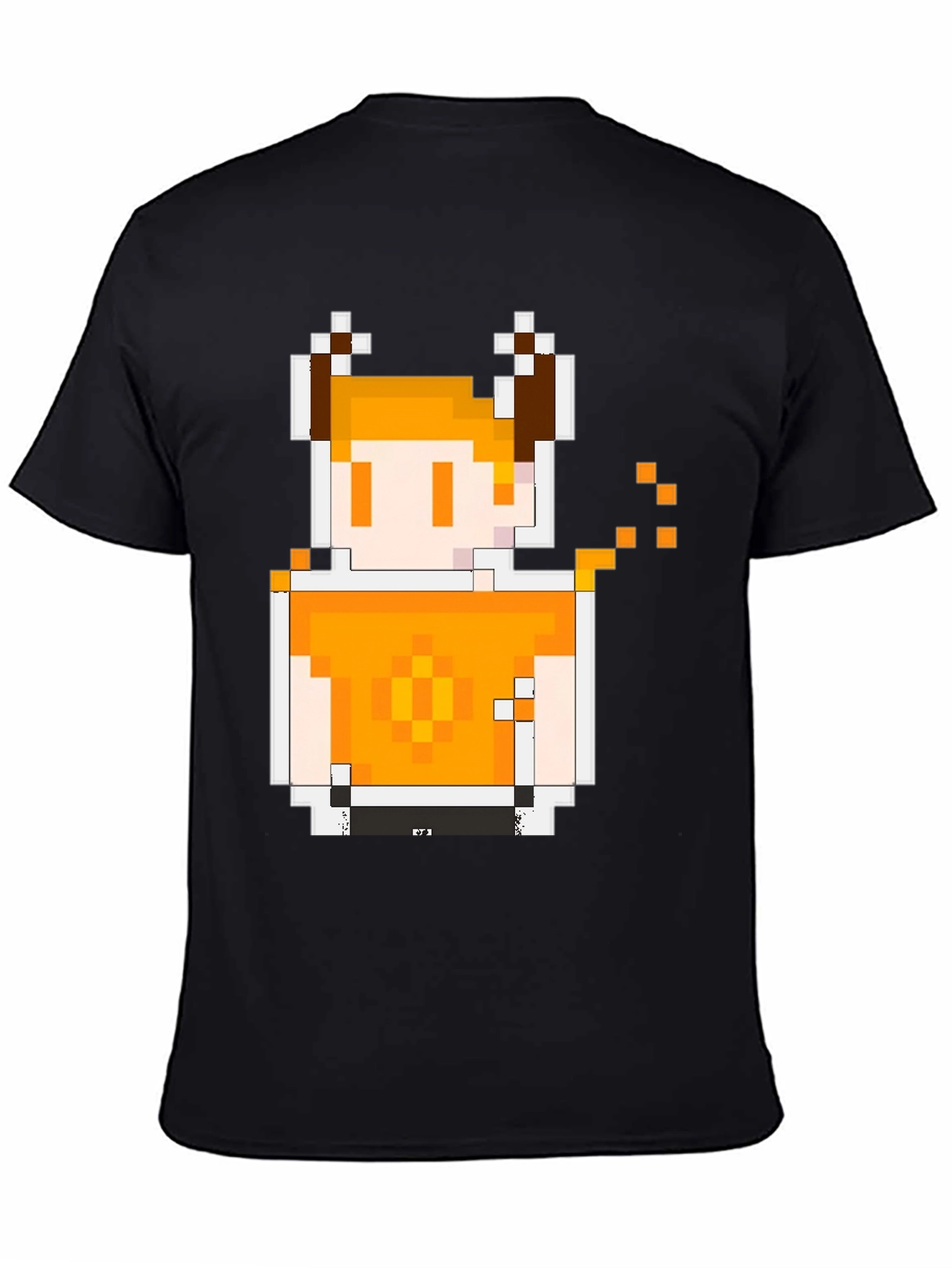 Pixel Art Character T-Shirt - Retro Gaming Style