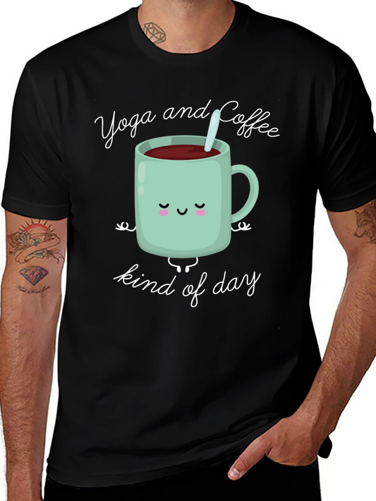 Yoga and Coffee Kind of Day Tee