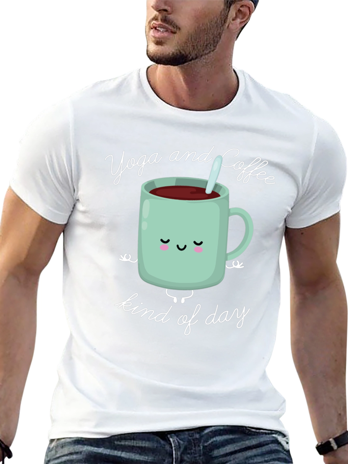 Yoga and Coffee Kind of Day Tee