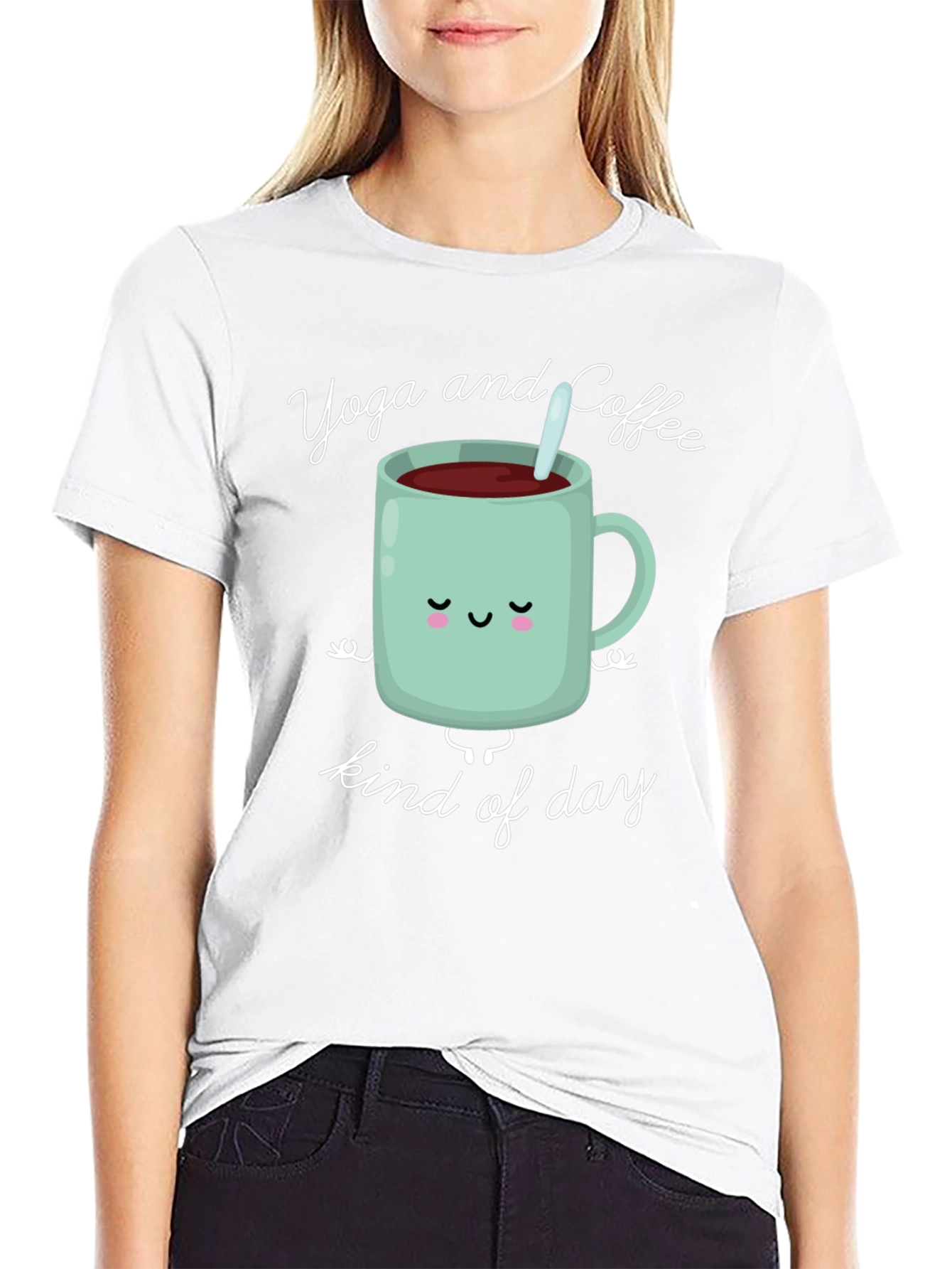 Yoga and Coffee Kind of Day Tee