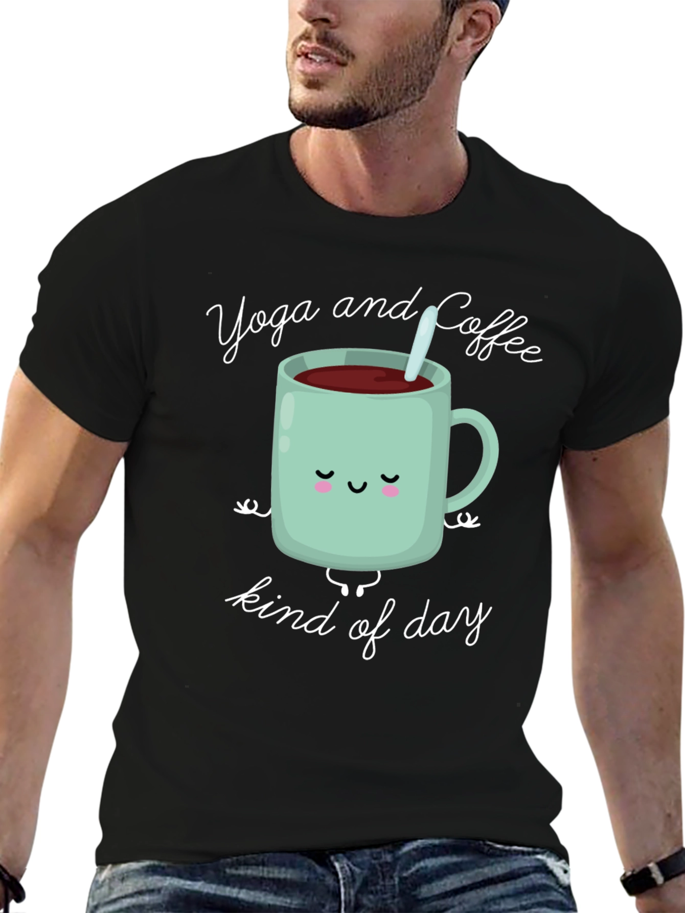 Yoga and Coffee Kind of Day Tee