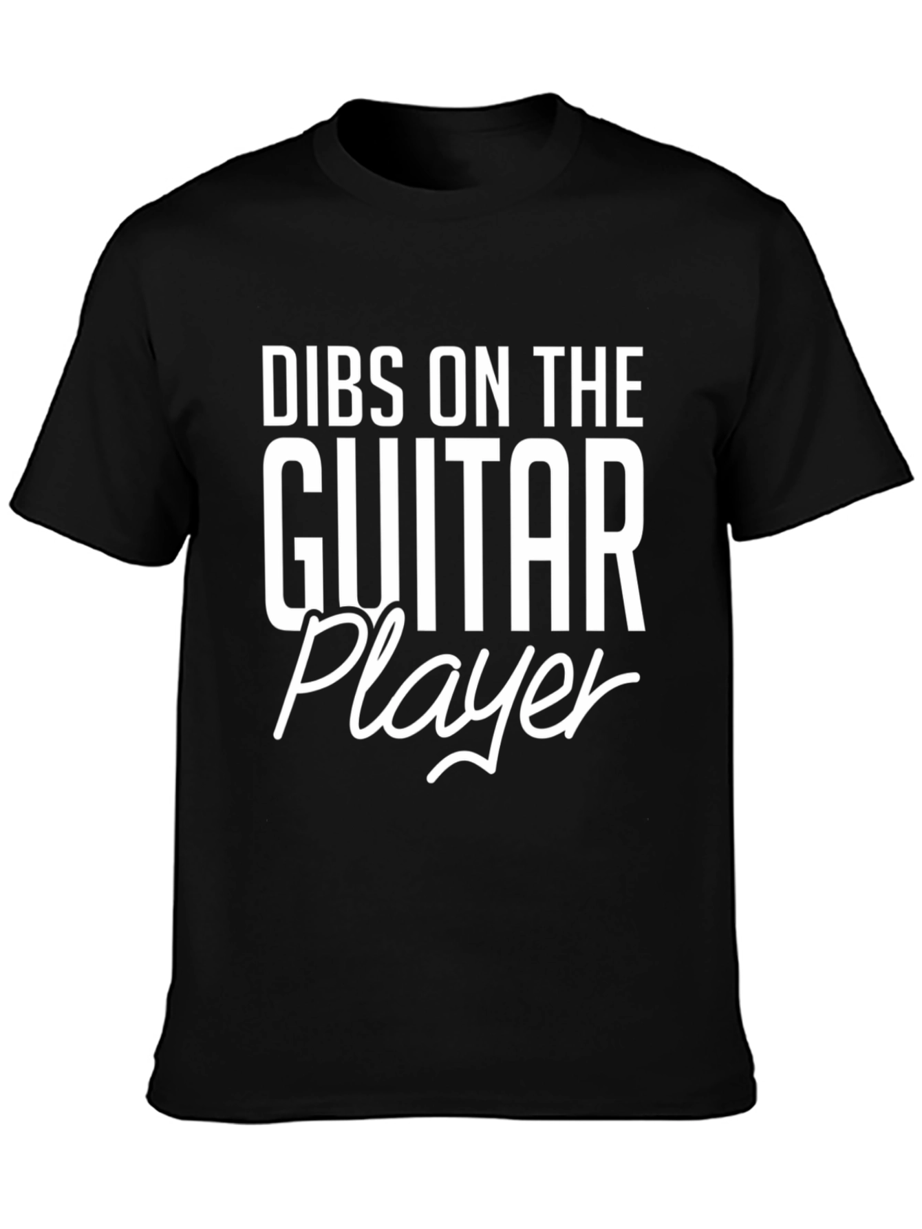 Dibs on the Guitar Player Graphic T-Shirt
