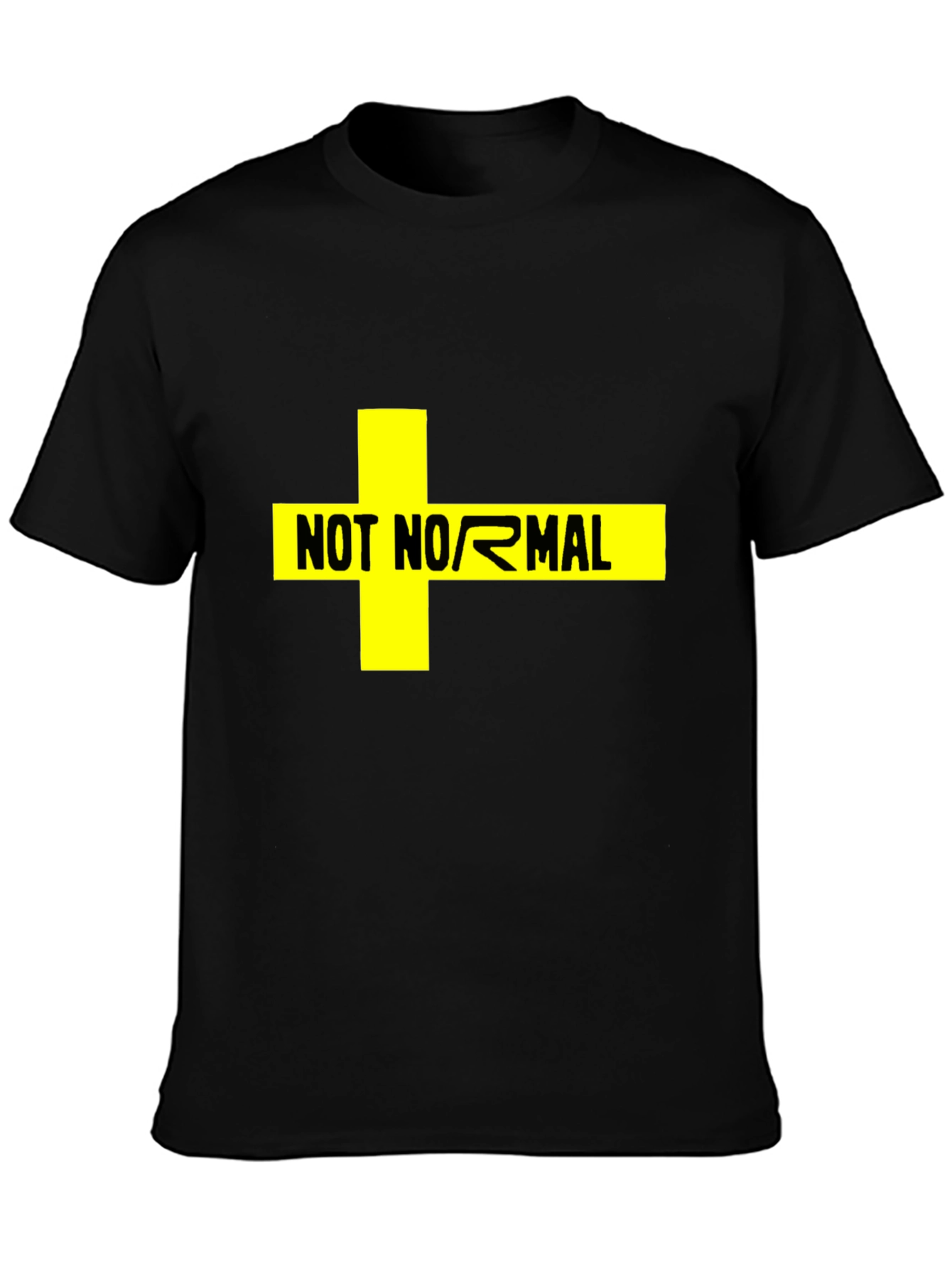 Not Normal Graphic Tee - Bold Statement Shirt
