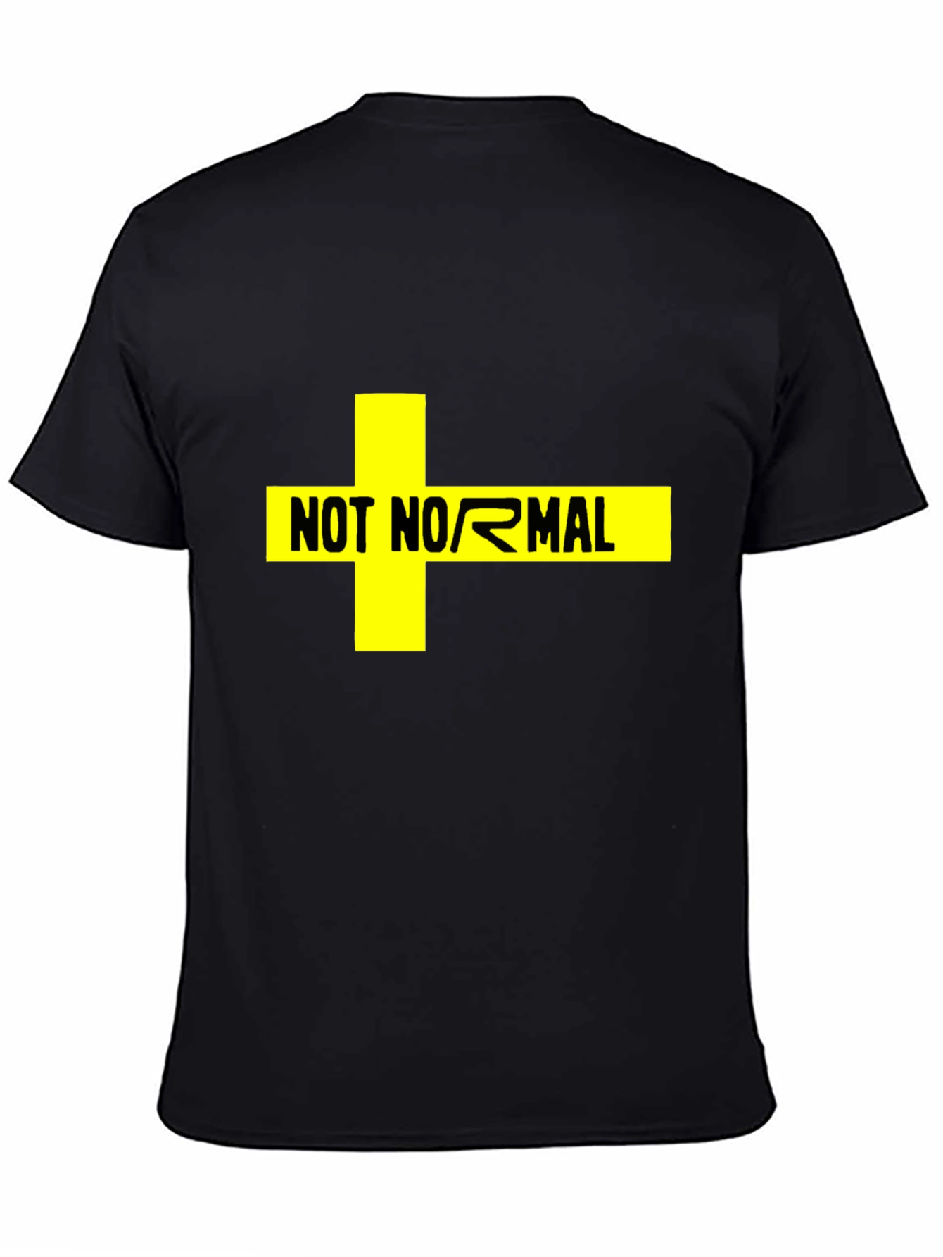 Not Normal Graphic Tee - Bold Statement Shirt