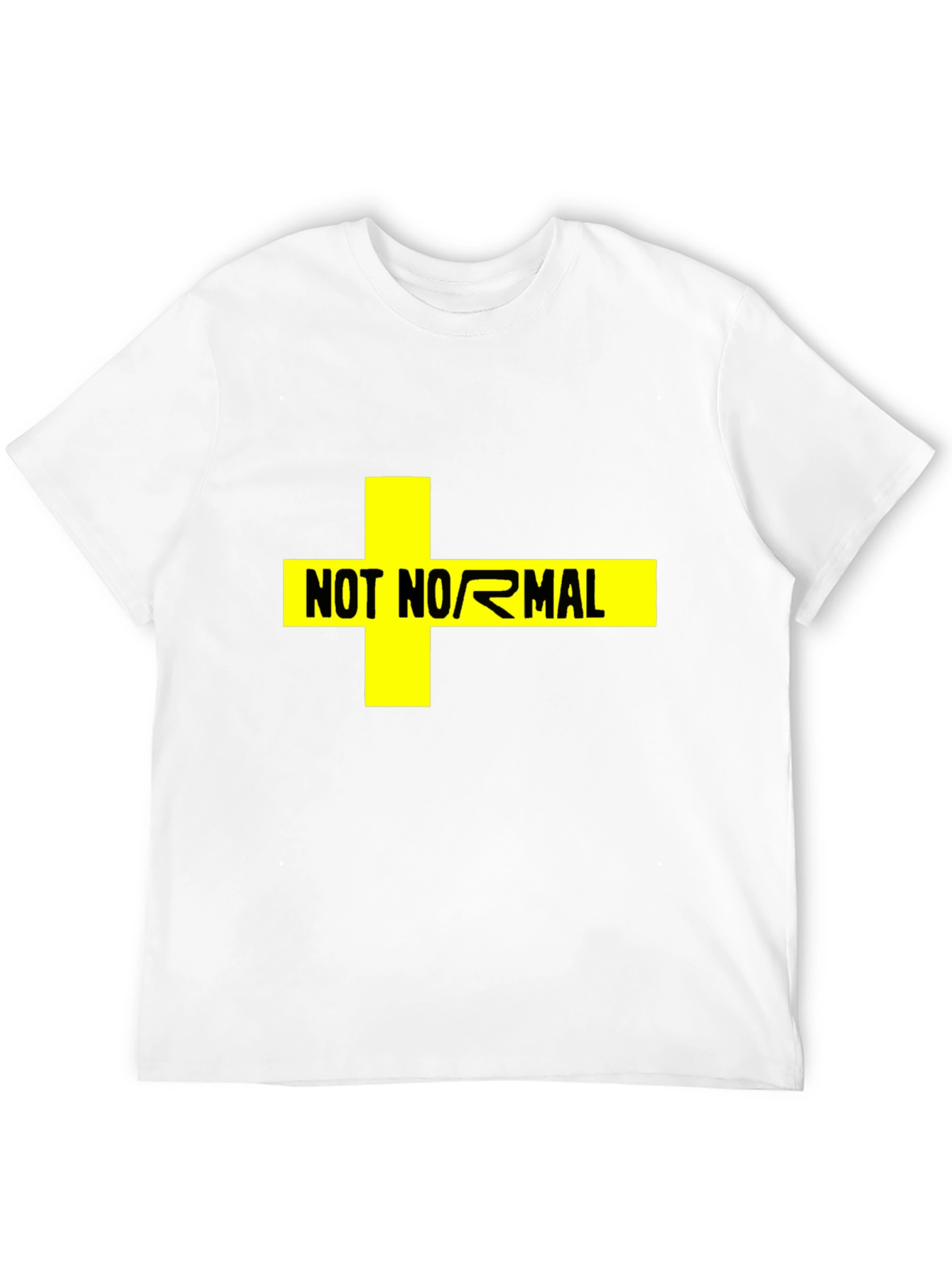 Not Normal Graphic Tee - Bold Statement Shirt