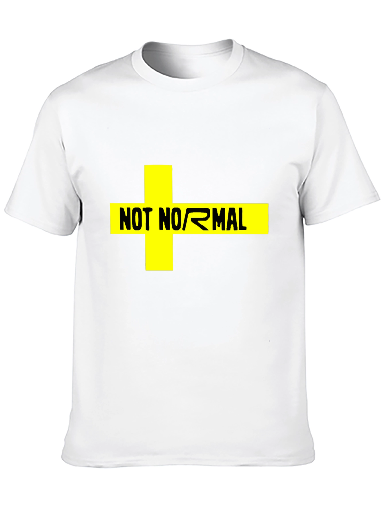 Not Normal Graphic Tee - Bold Statement Shirt