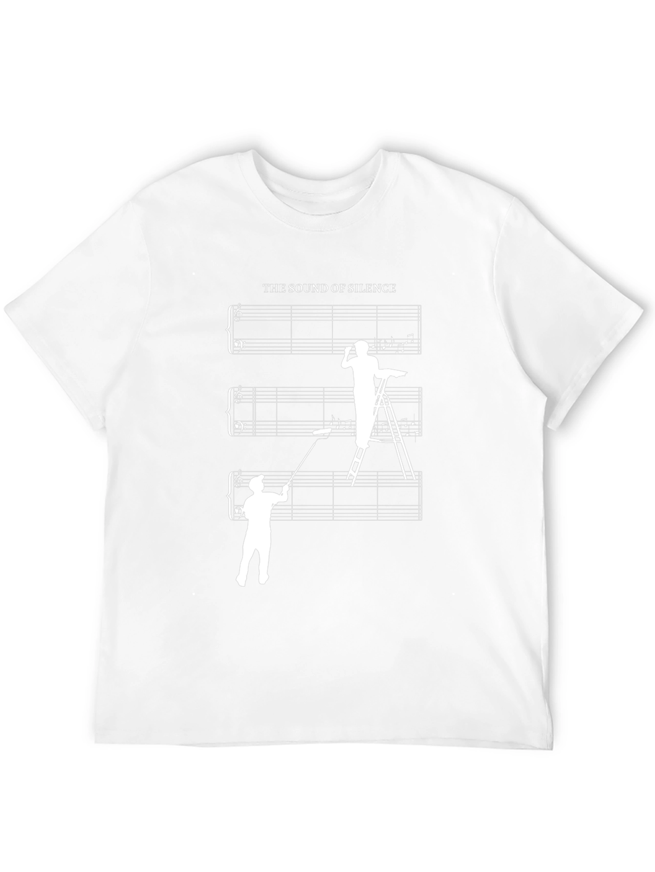The Sound of Silence Musician Humor T-Shirt