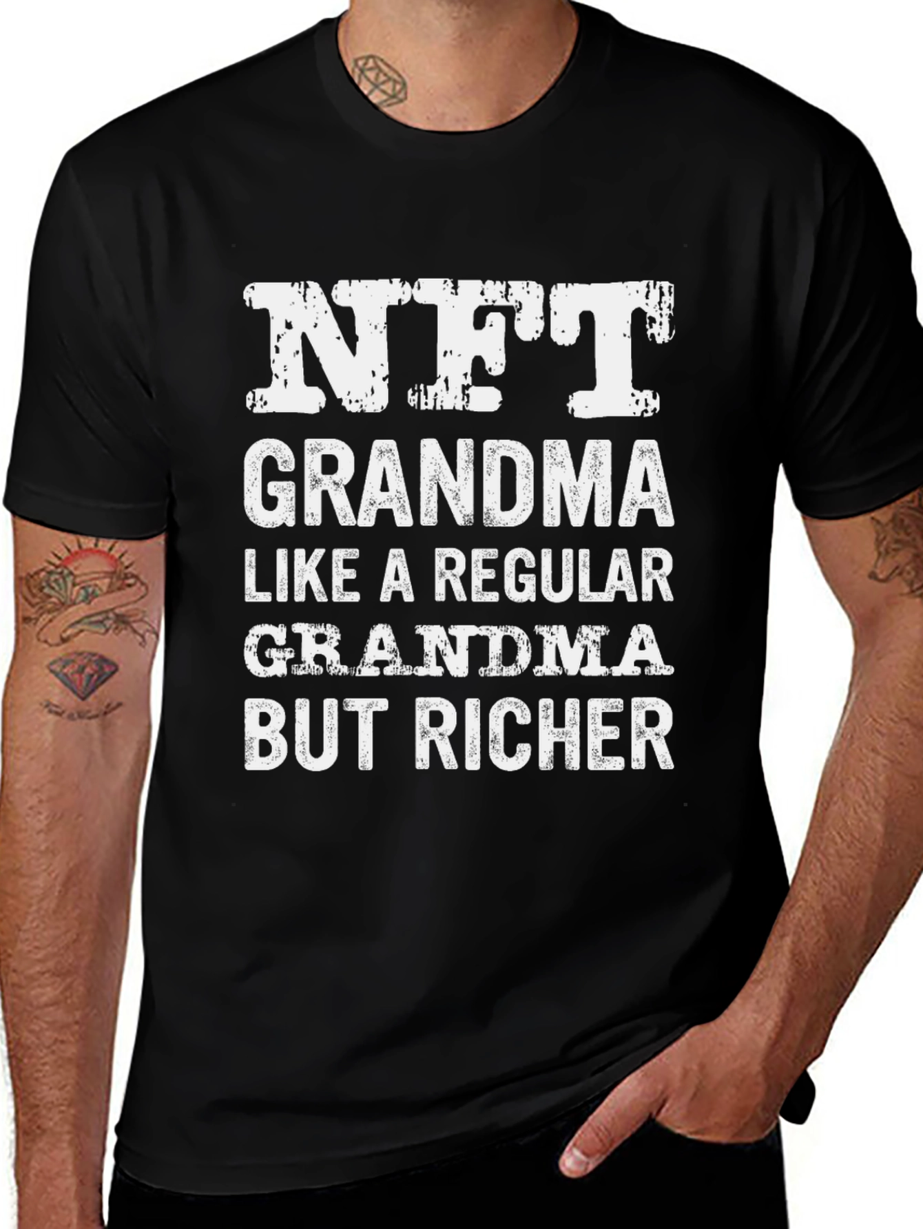 NFT Grandma T-Shirt - Crypto Investor Funny Tee