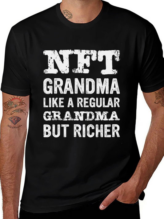 NFT Grandma T-Shirt - Crypto Investor Funny Tee