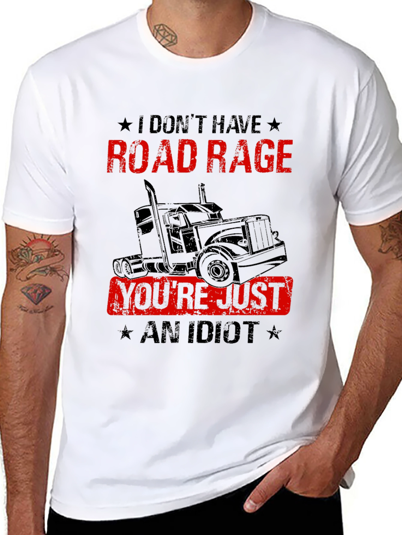 Road Rage T-Shirt - Trucker Humor Graphic Tee