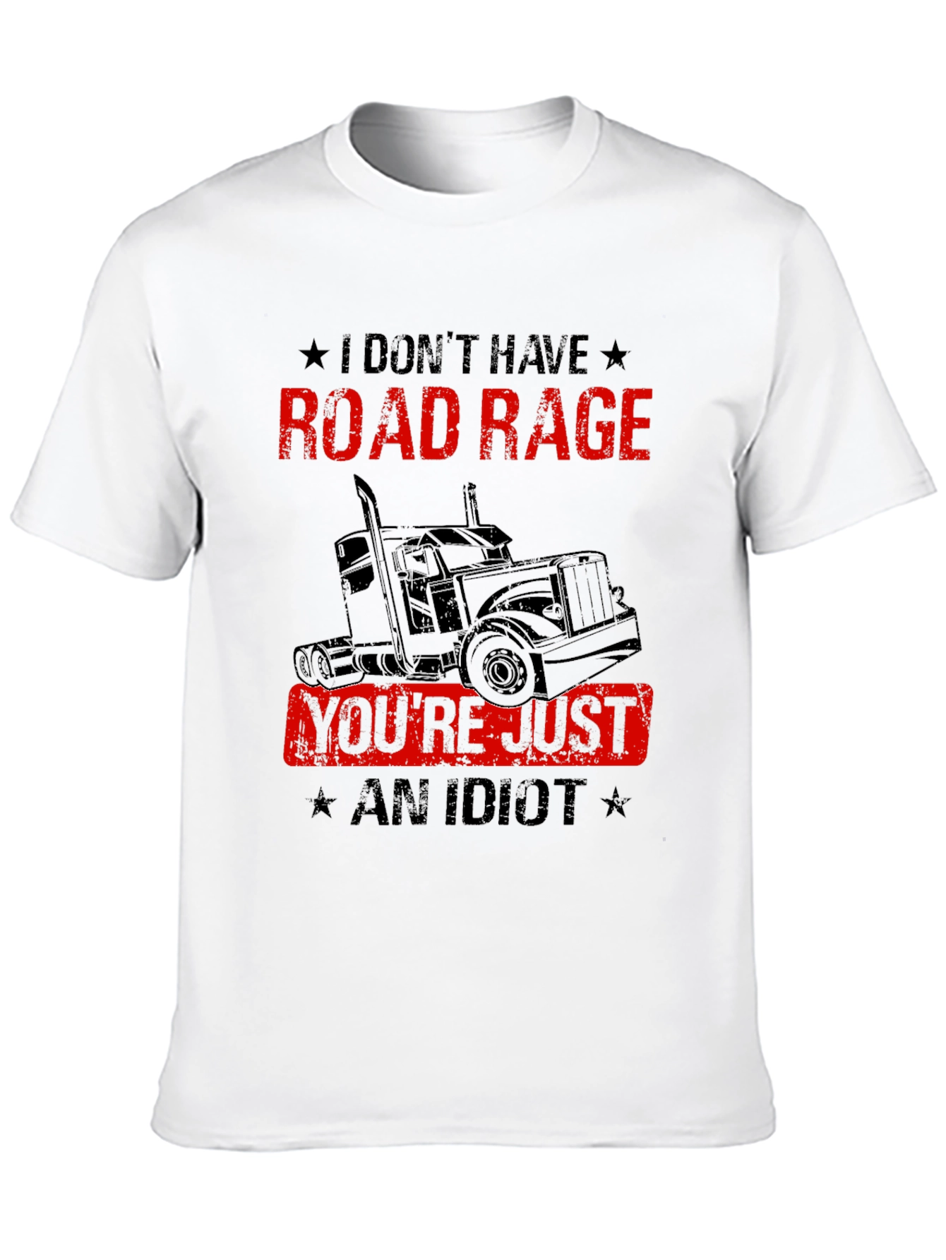 Road Rage T-Shirt - Trucker Humor Graphic Tee
