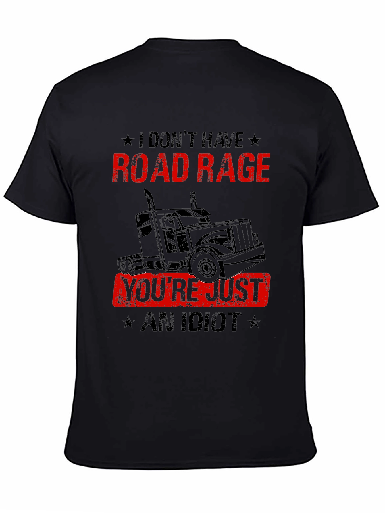 Road Rage T-Shirt - Trucker Humor Graphic Tee