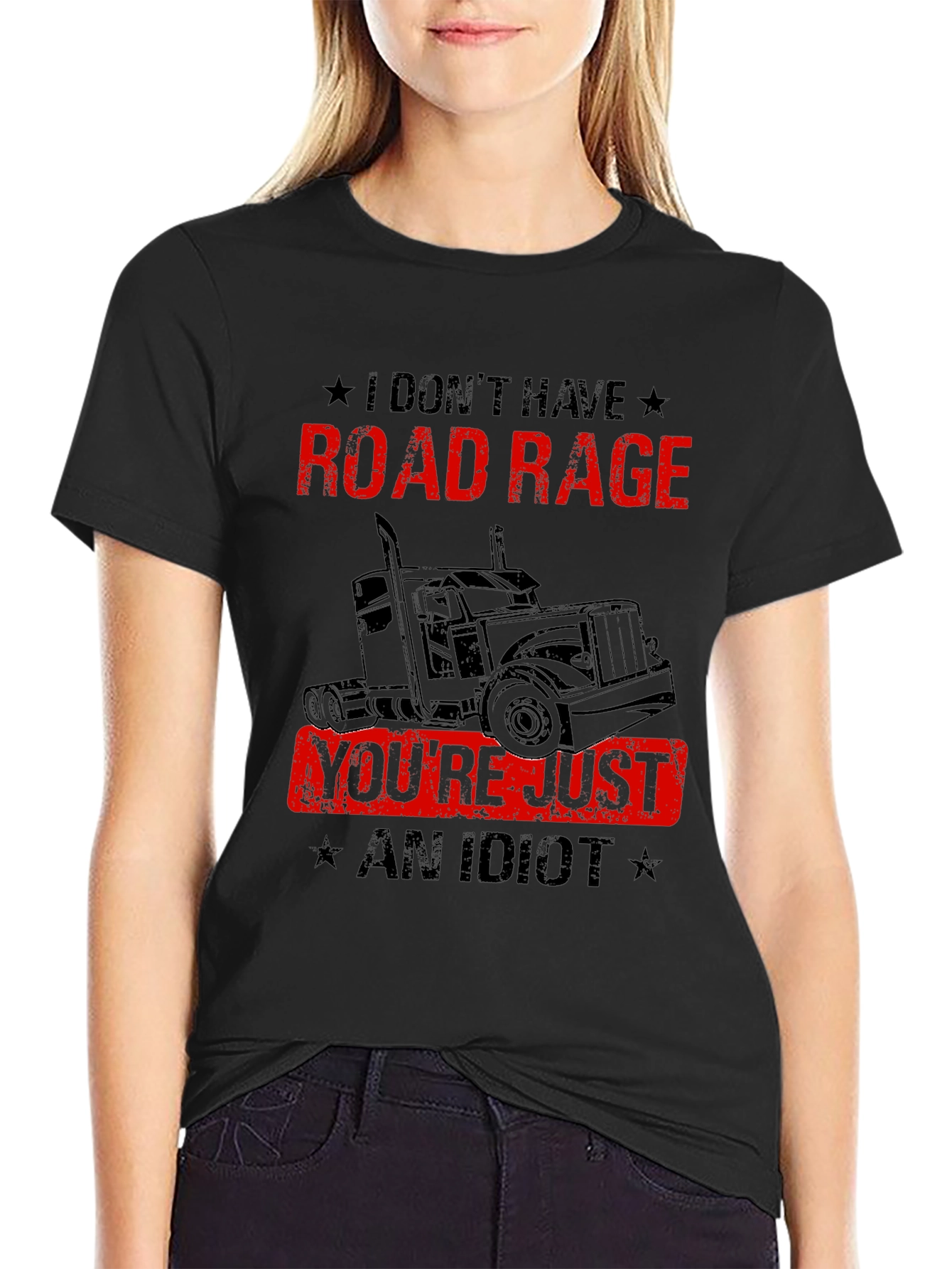 Road Rage T-Shirt - Trucker Humor Graphic Tee