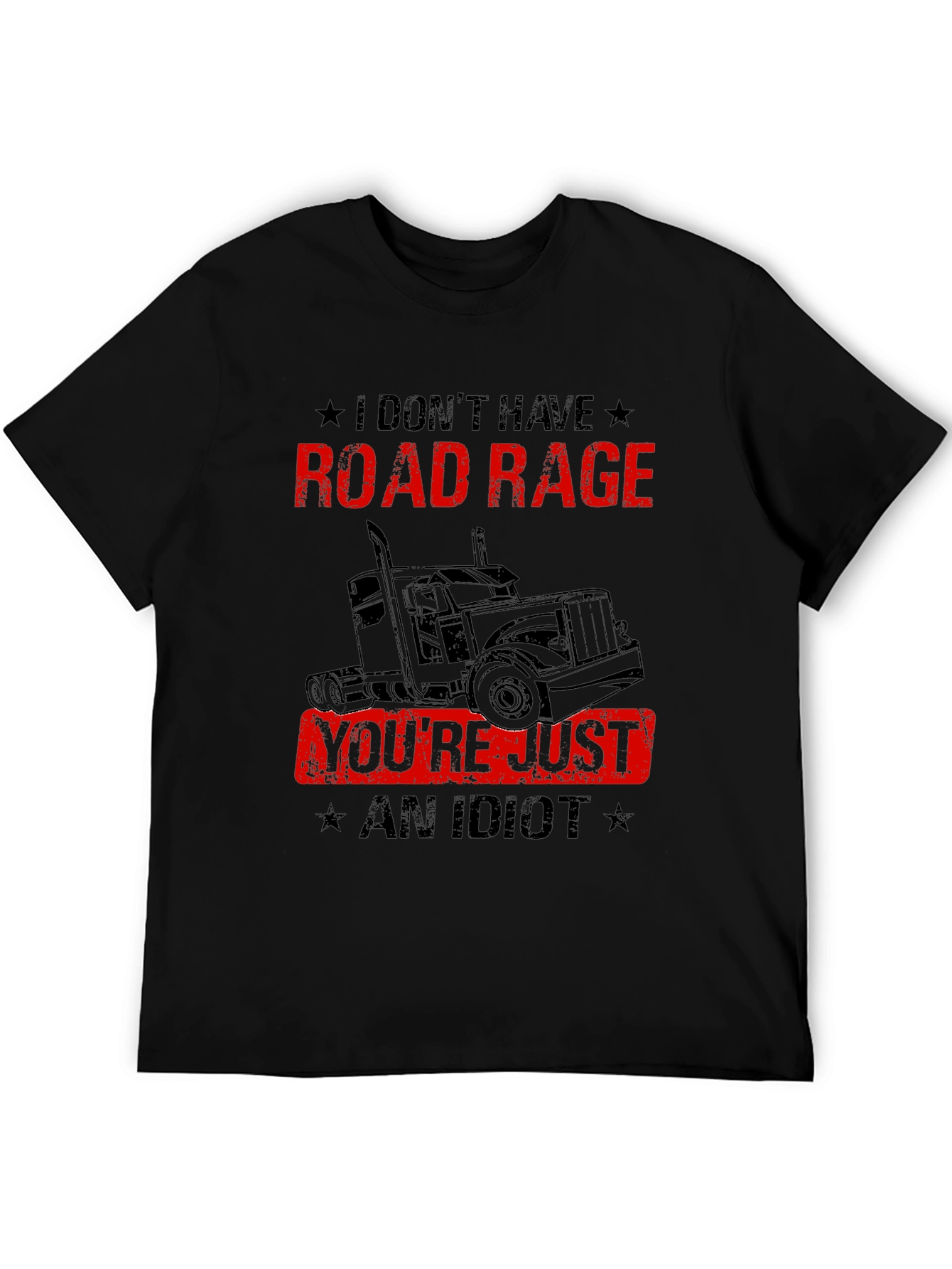Road Rage T-Shirt - Trucker Humor Graphic Tee