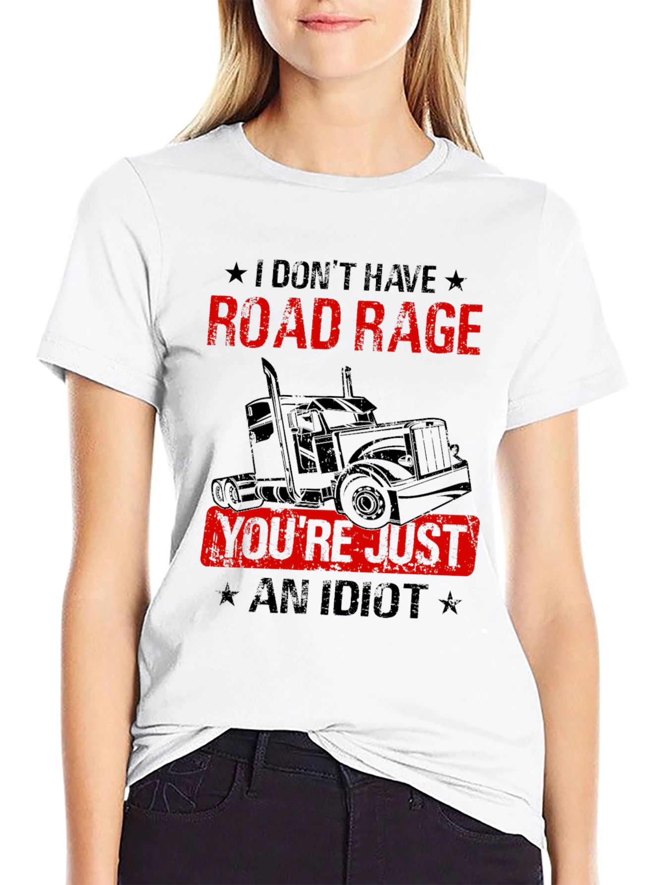 Road Rage T-Shirt - Trucker Humor Graphic Tee