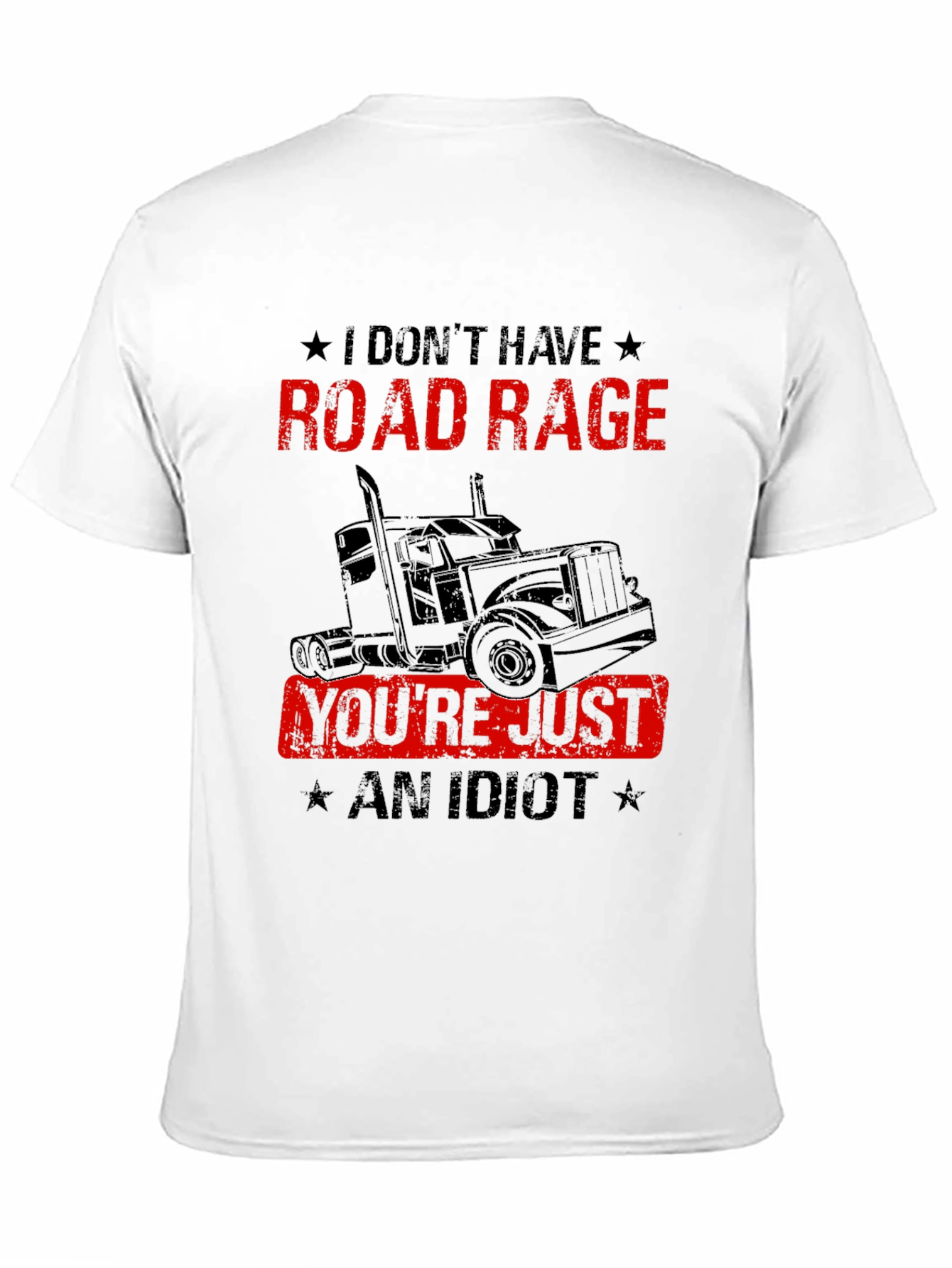 Road Rage T-Shirt - Trucker Humor Graphic Tee