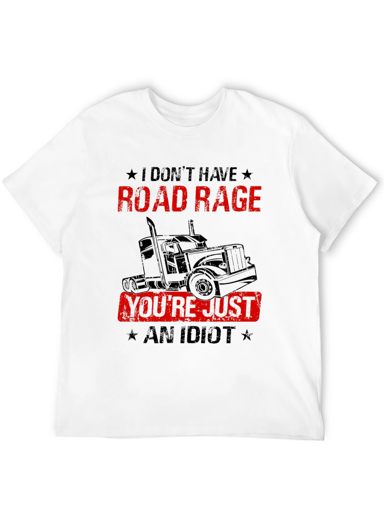 Road Rage T-Shirt - Trucker Humor Graphic Tee