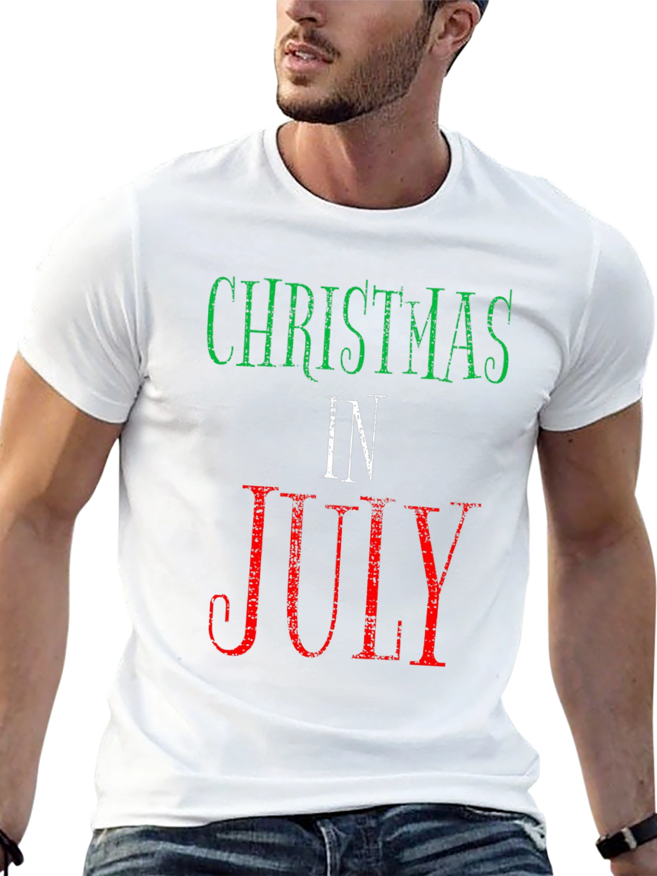 Christmas in July Graphic T-Shirt