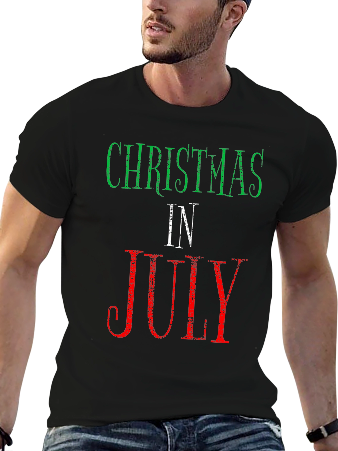 Christmas in July Graphic T-Shirt