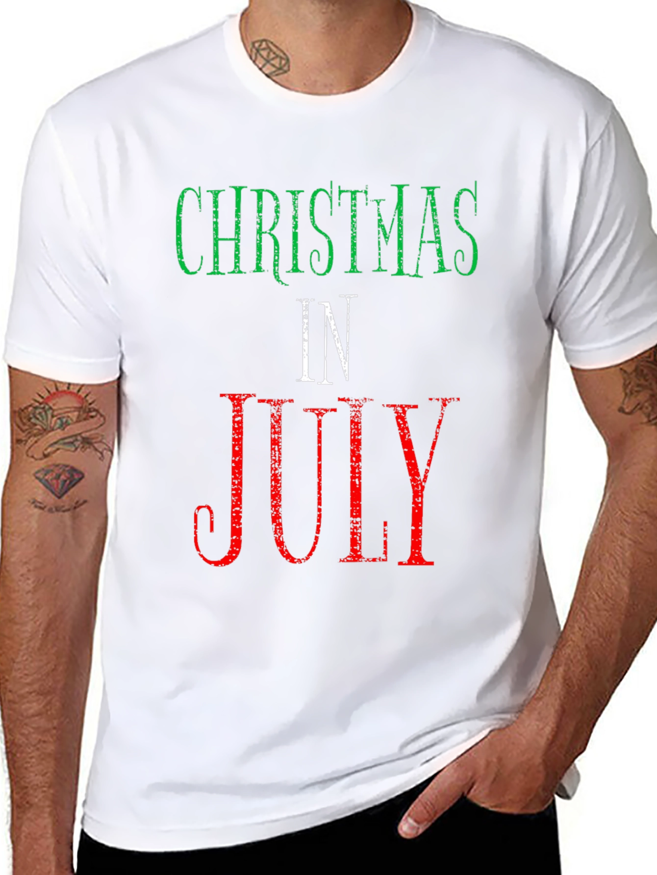 Christmas in July Graphic T-Shirt