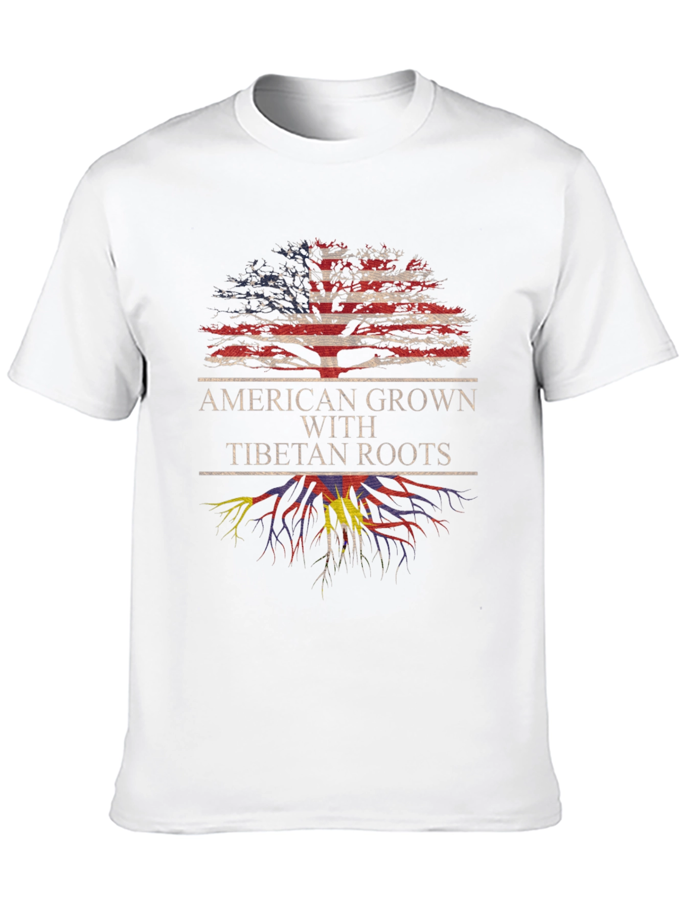 American Grown Tibetan Roots T-Shirt