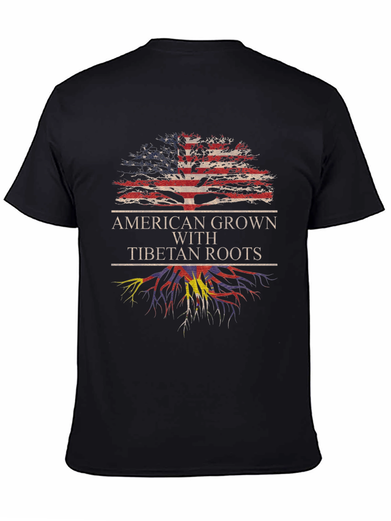 American Grown Tibetan Roots T-Shirt