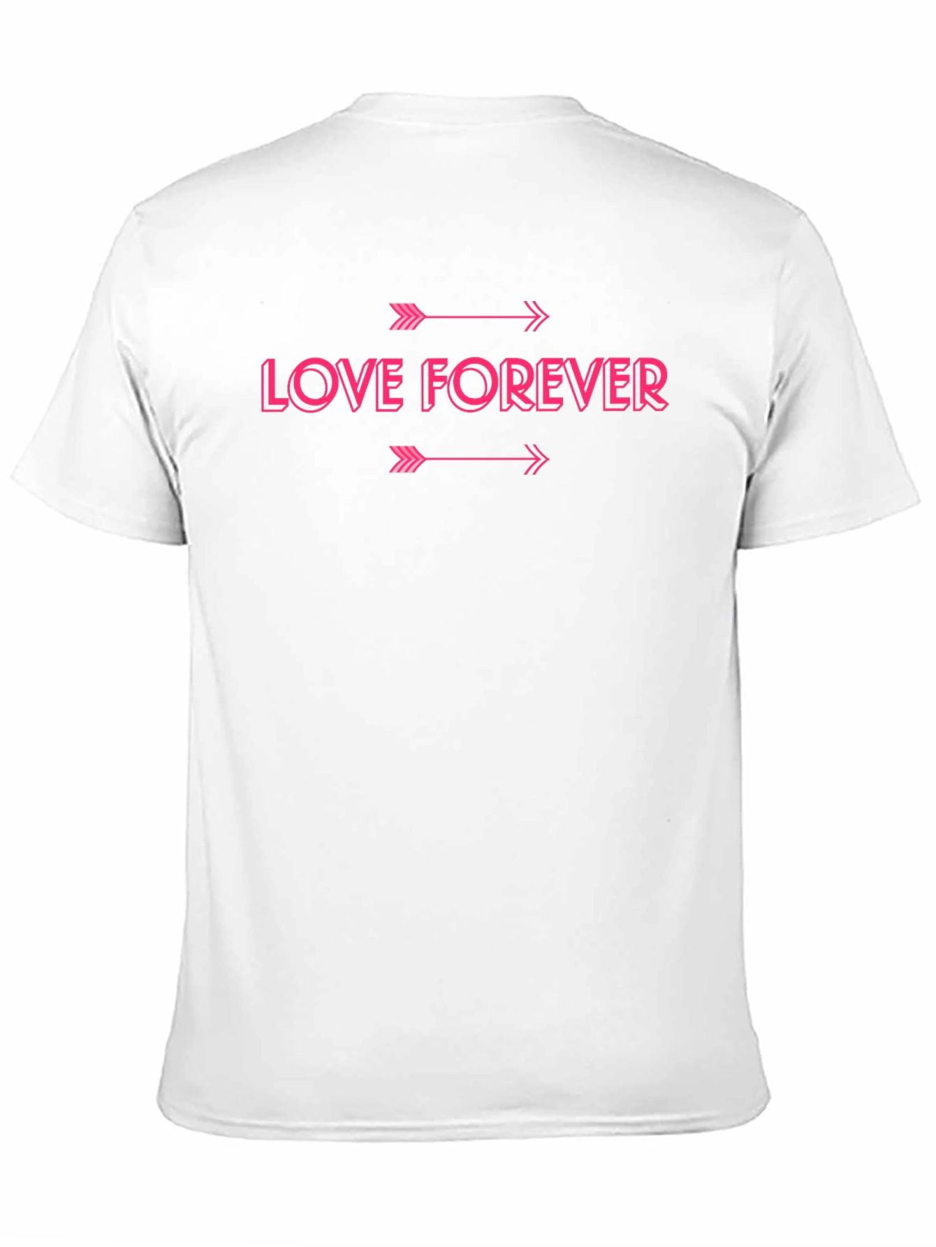 Love Forever Graphic Tee - Black Cotton Shirt