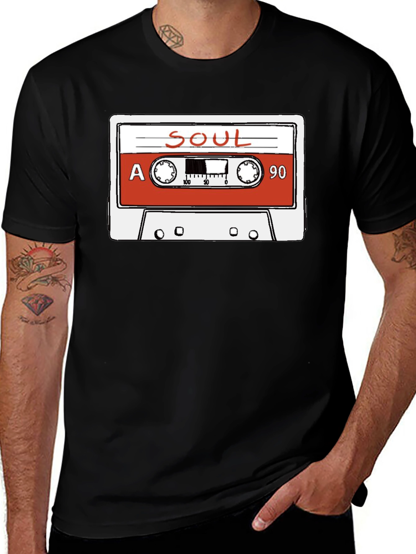Soul Cassette Tape Graphic T-Shirt