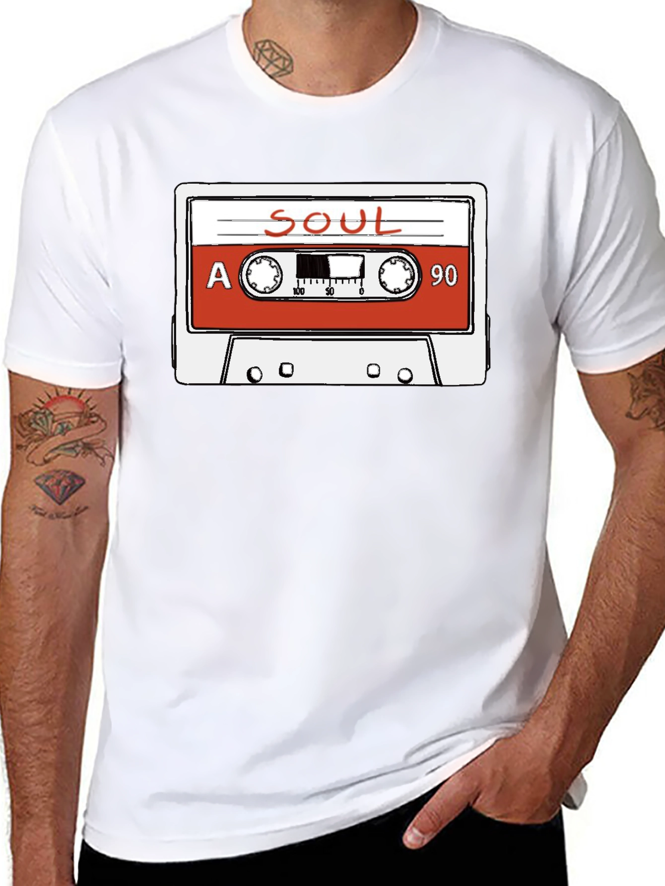 Soul Cassette Tape Graphic T-Shirt