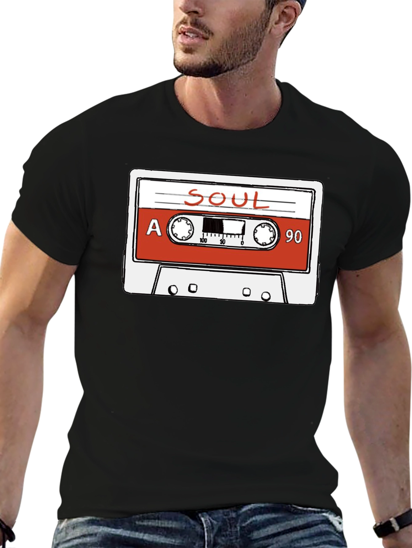 Soul Cassette Tape Graphic T-Shirt