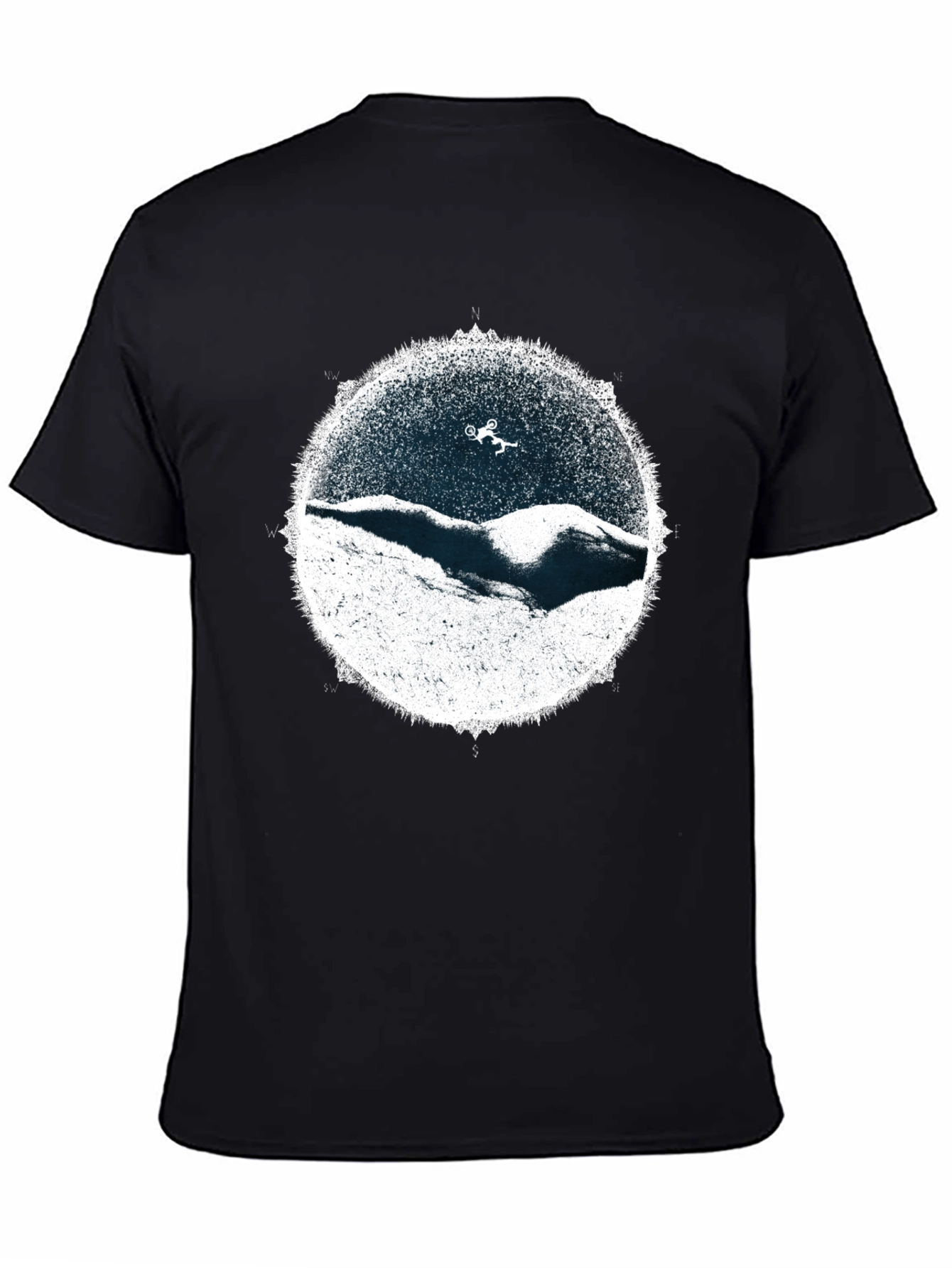 Mountain Bike Rider T-Shirt - Thrilling Design
