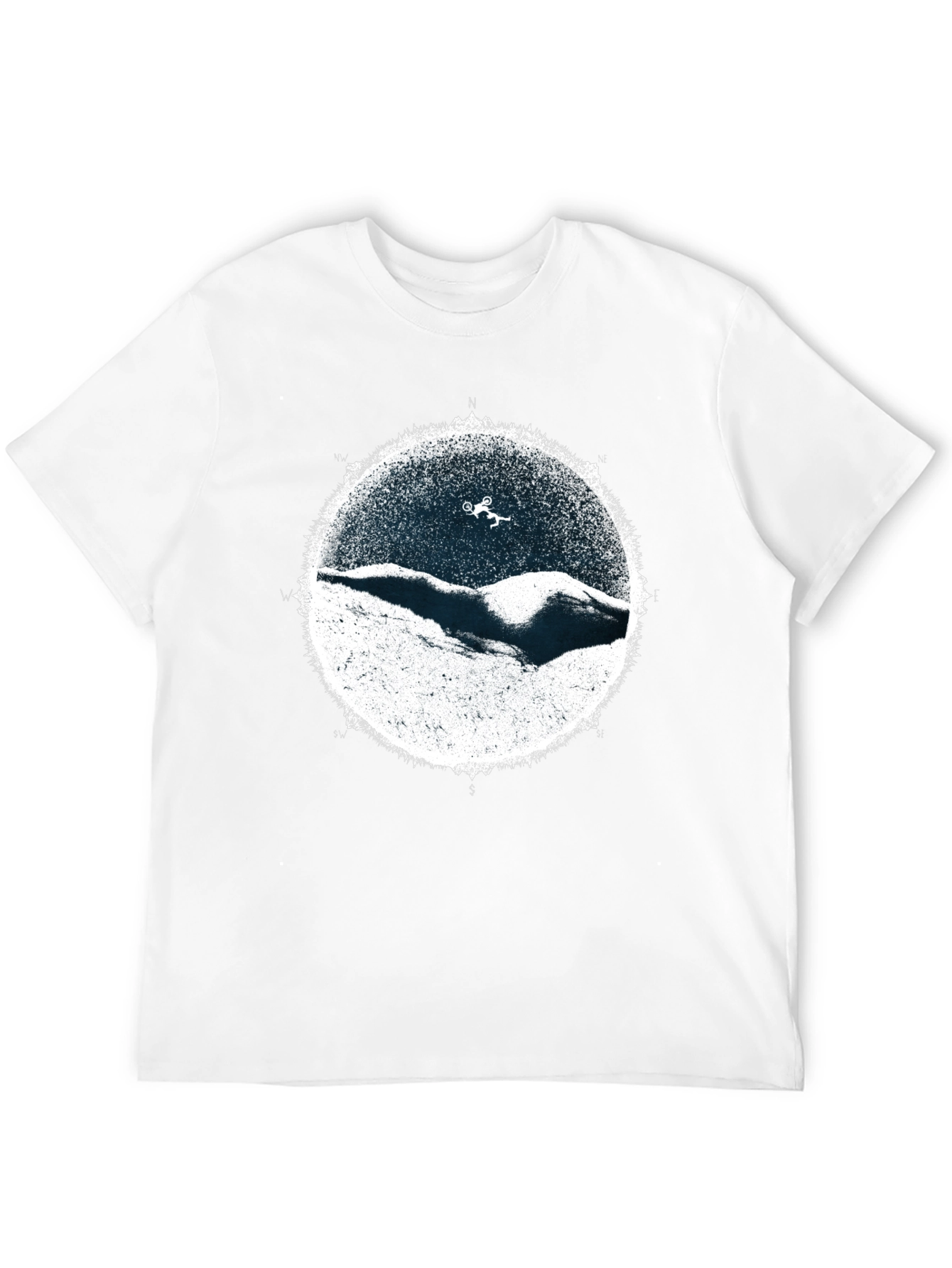 Mountain Bike Rider T-Shirt - Thrilling Design