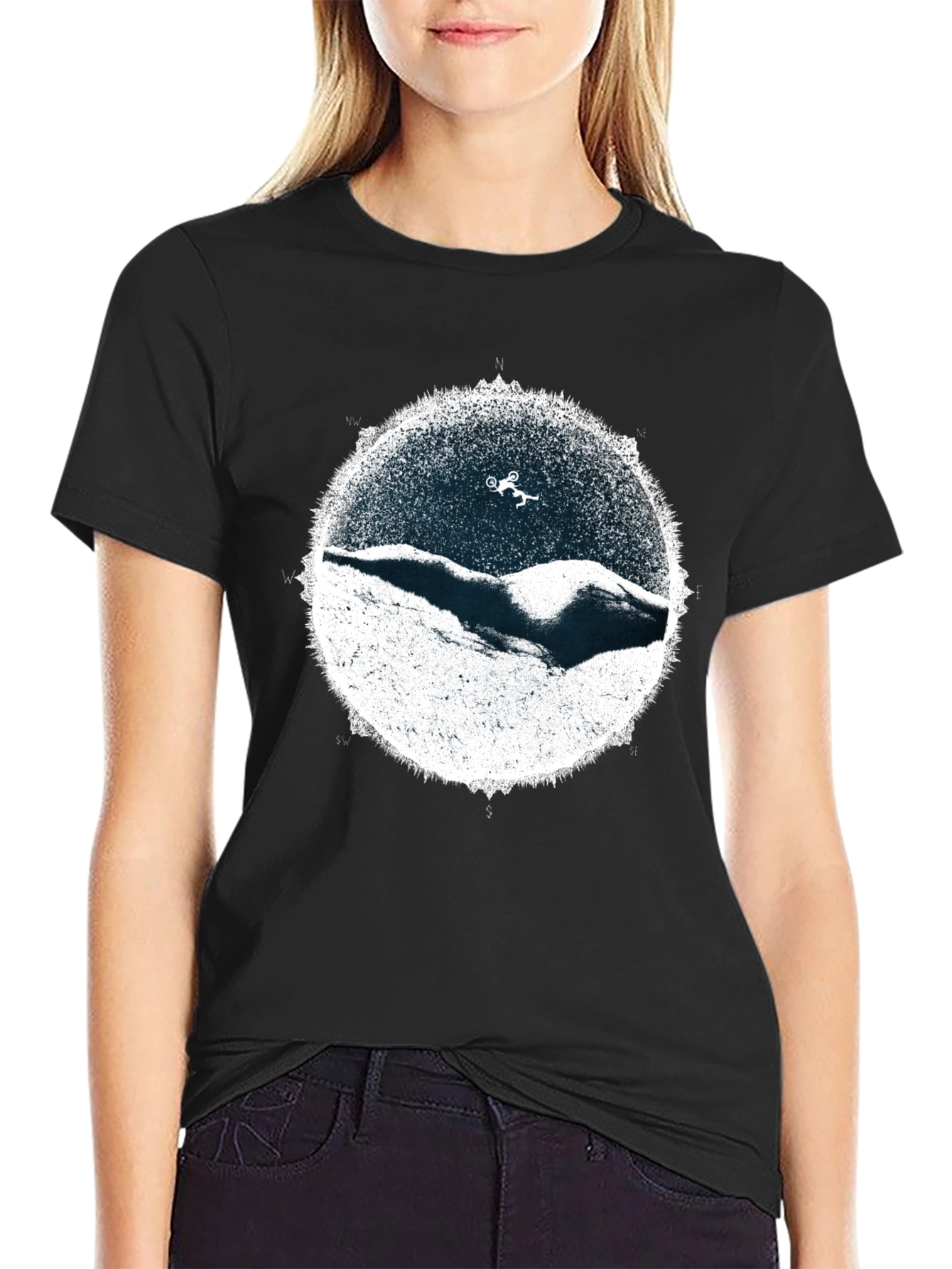 Mountain Bike Rider T-Shirt - Thrilling Design